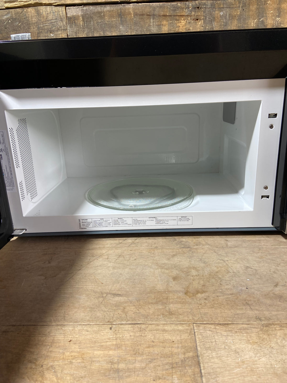 Whirlpool Stainless Steel Over The Range Microwave
