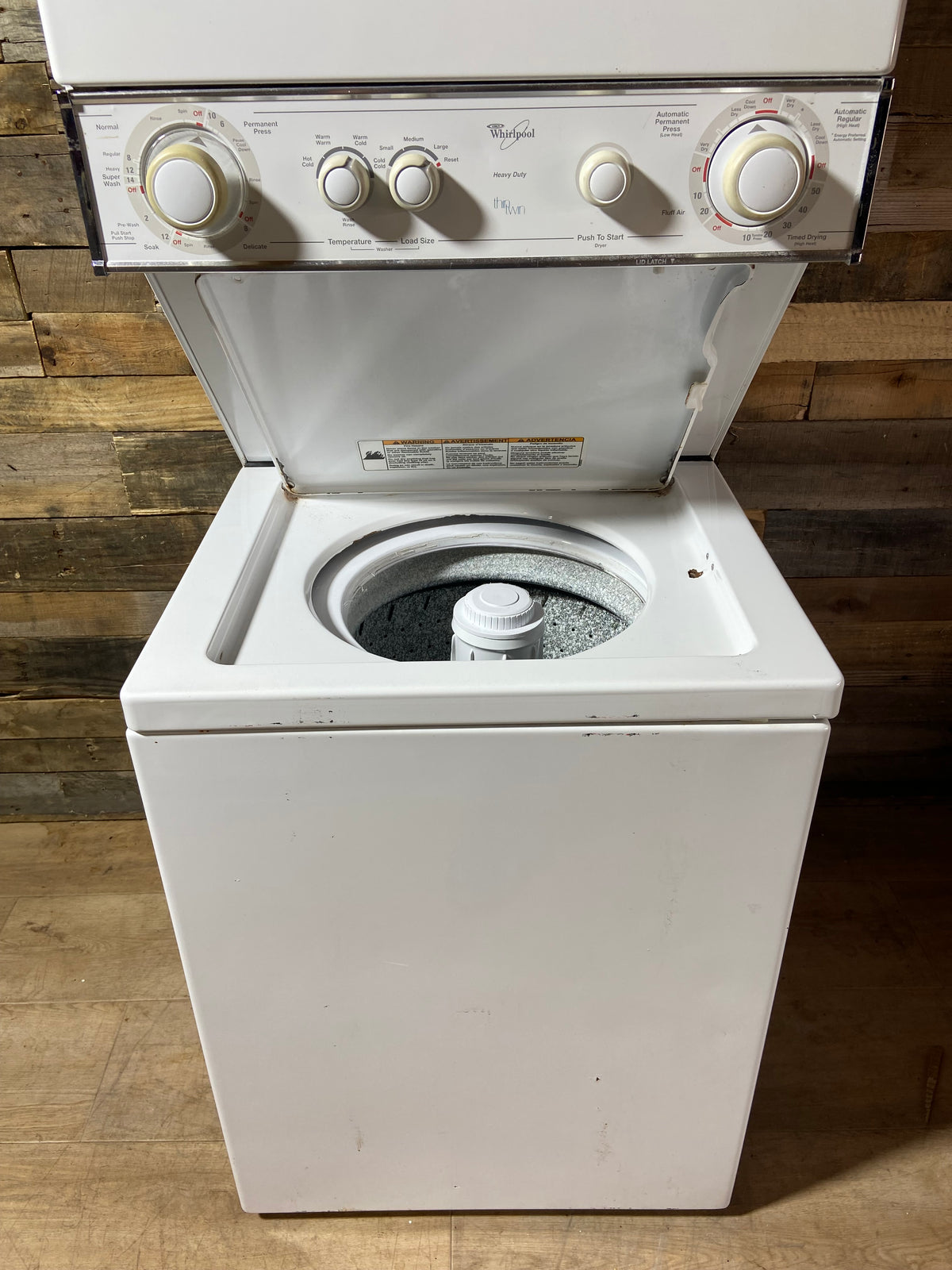 Whirlpool ThinTwin 24” Stackable