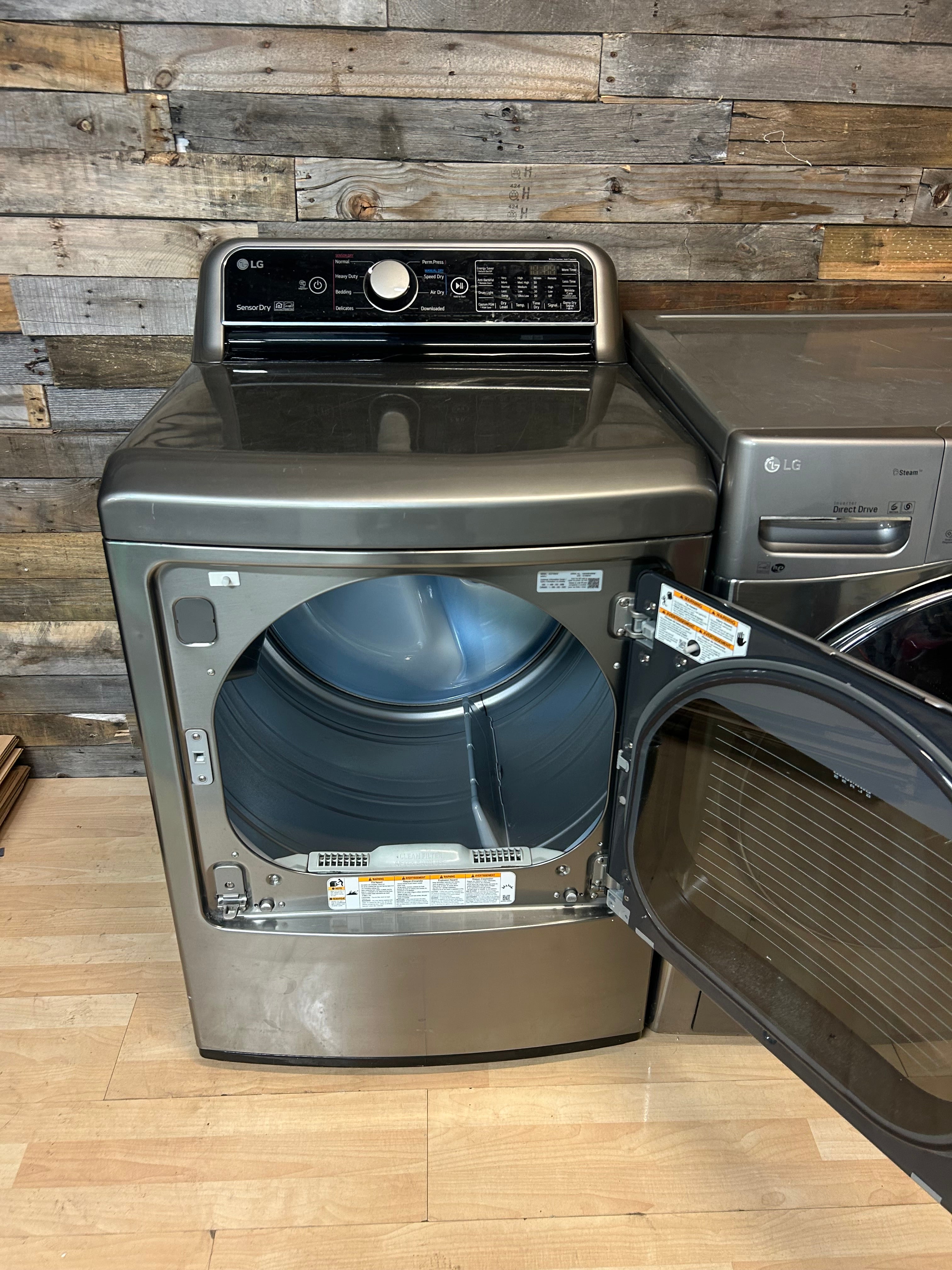 LG Silver Direct Drive Front Load Washer Set