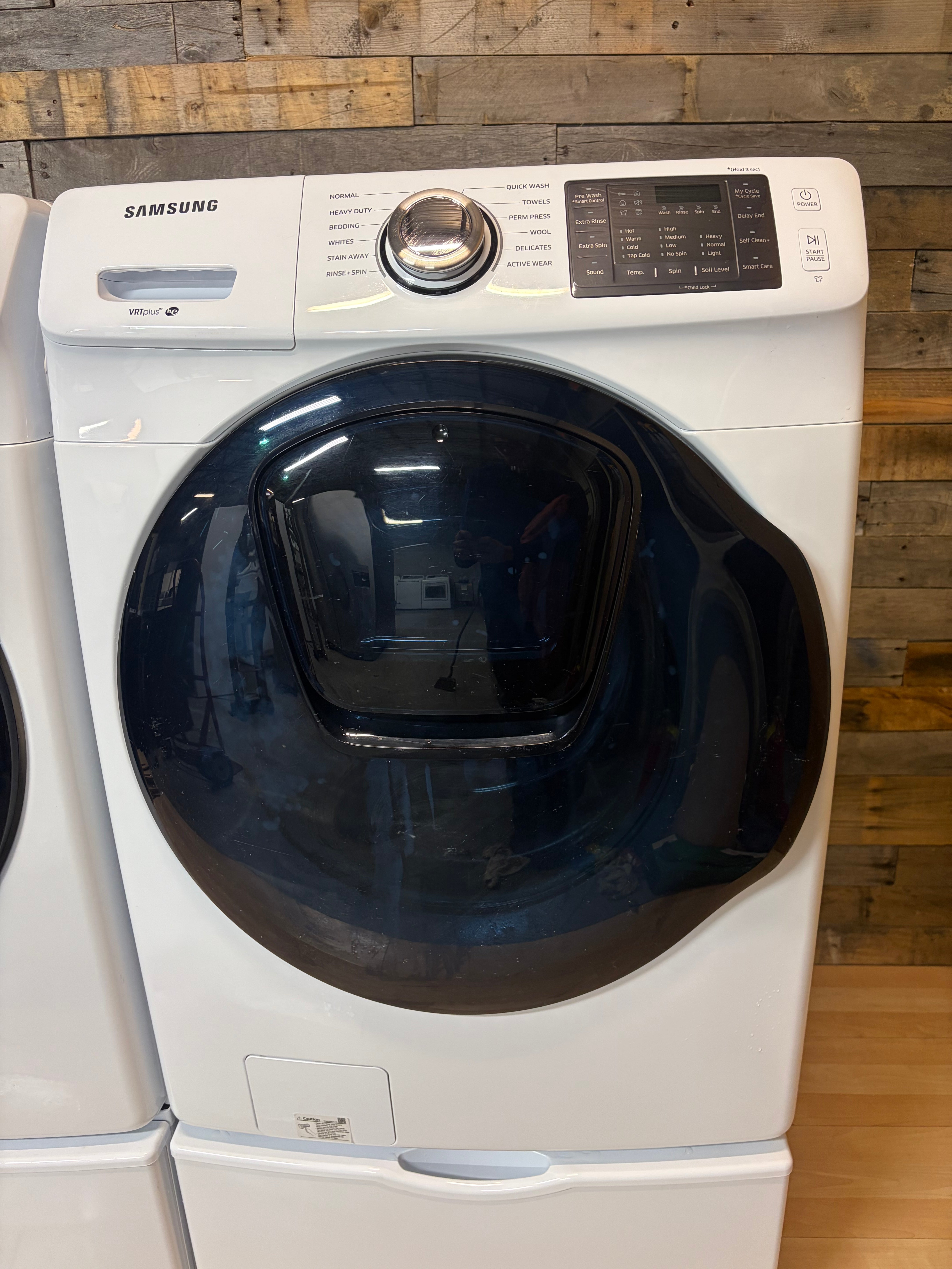 White Samsung Front Load Set