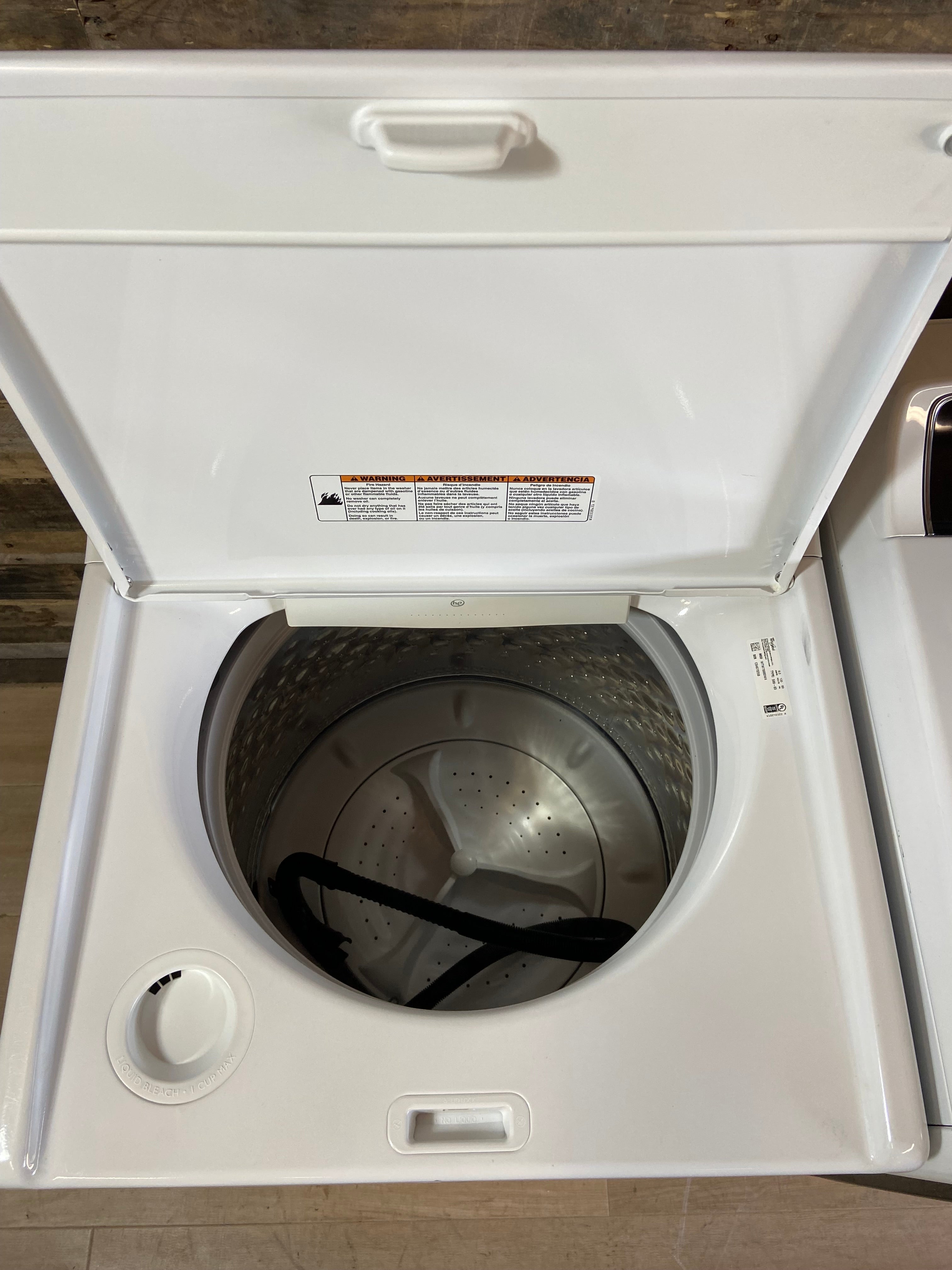 Whirlpool Cabrio Top Load Washer & Dryer Set