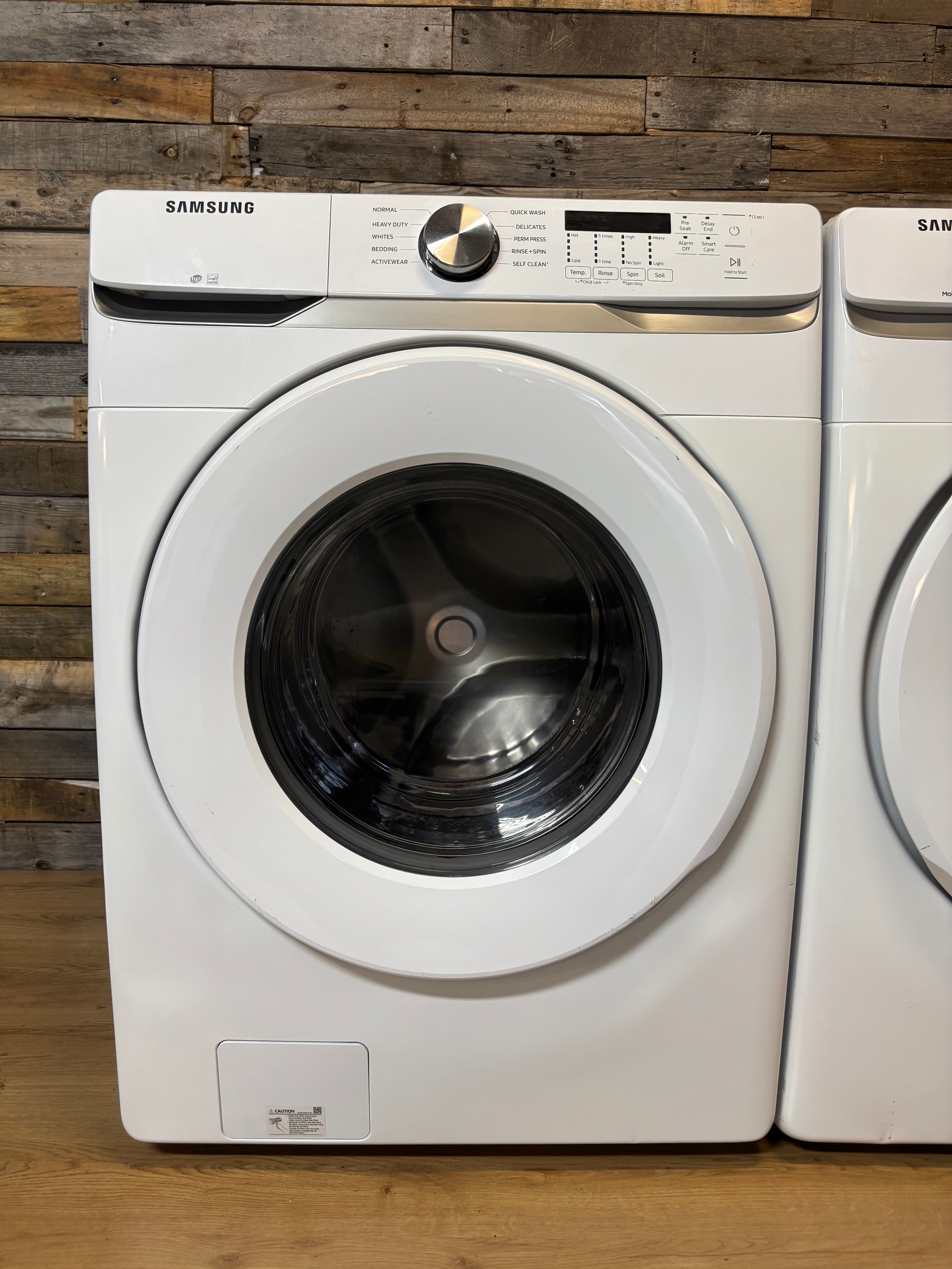 Samsung White Front Load Set