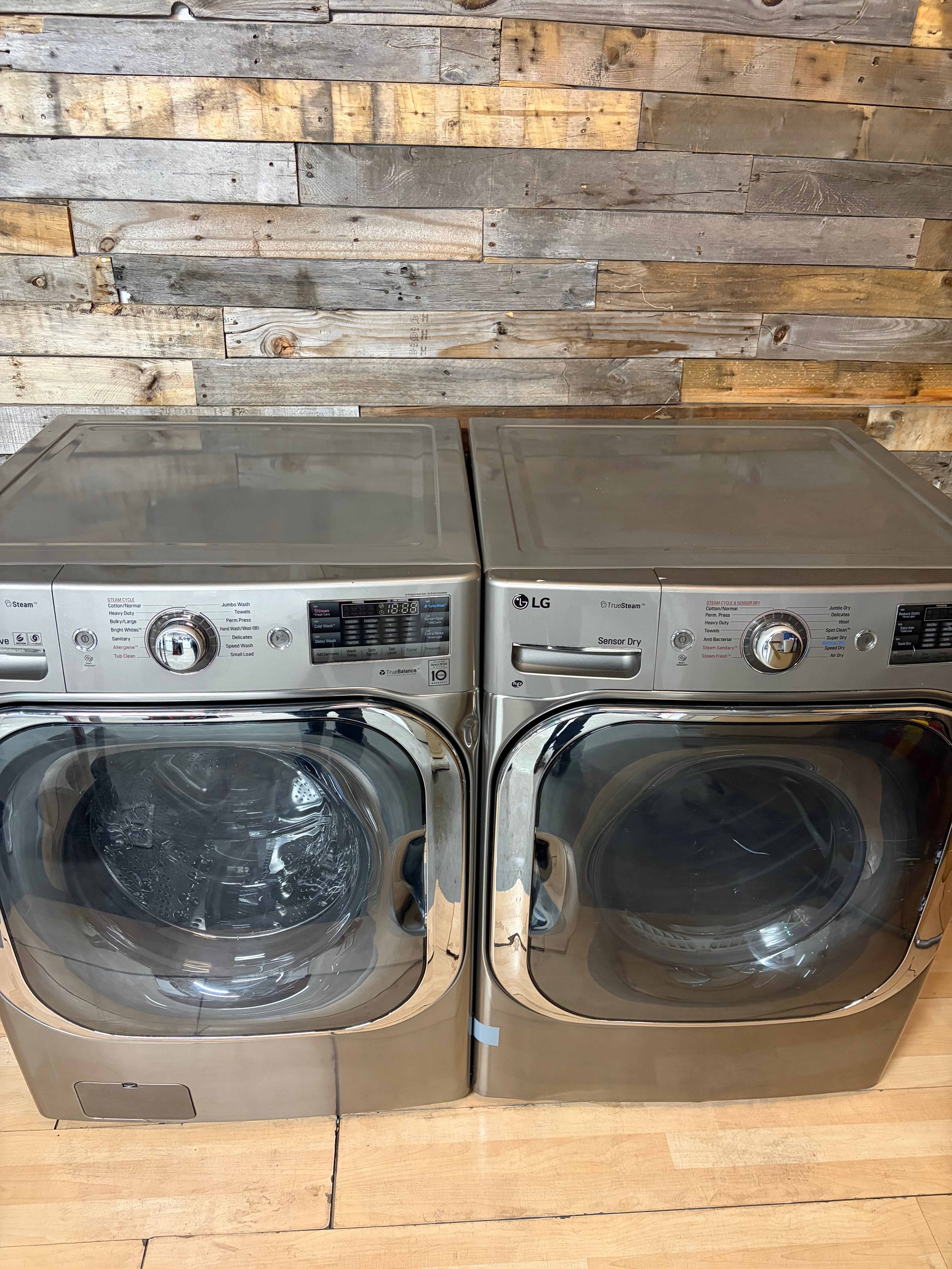 LG Stainless Jumbo Direct Drive Front Load Set