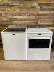 Maytag Commercial Technology Top Load Washer & Dryer Set