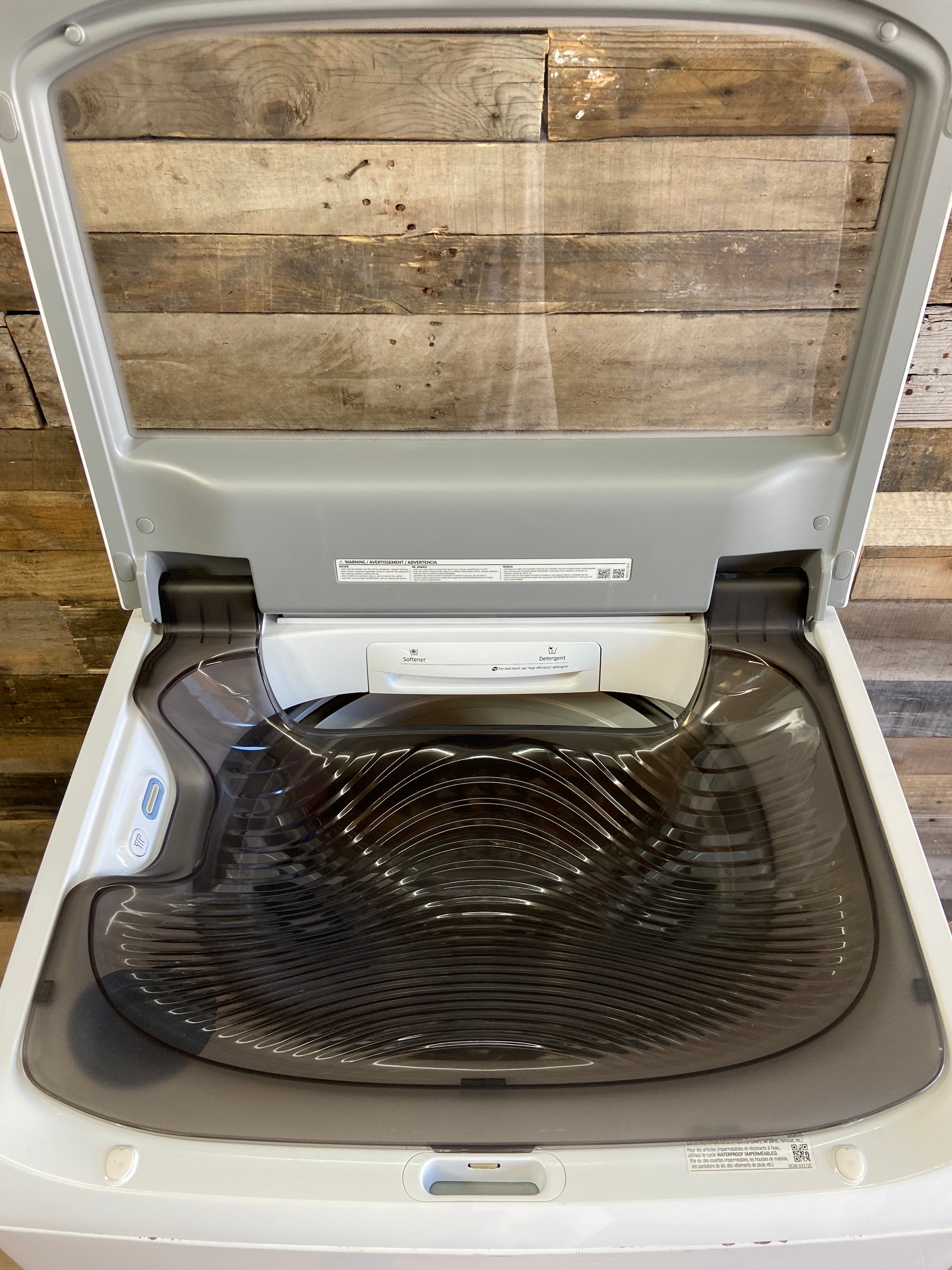 Samsung White Grey Face Active Wash Top Load Washer