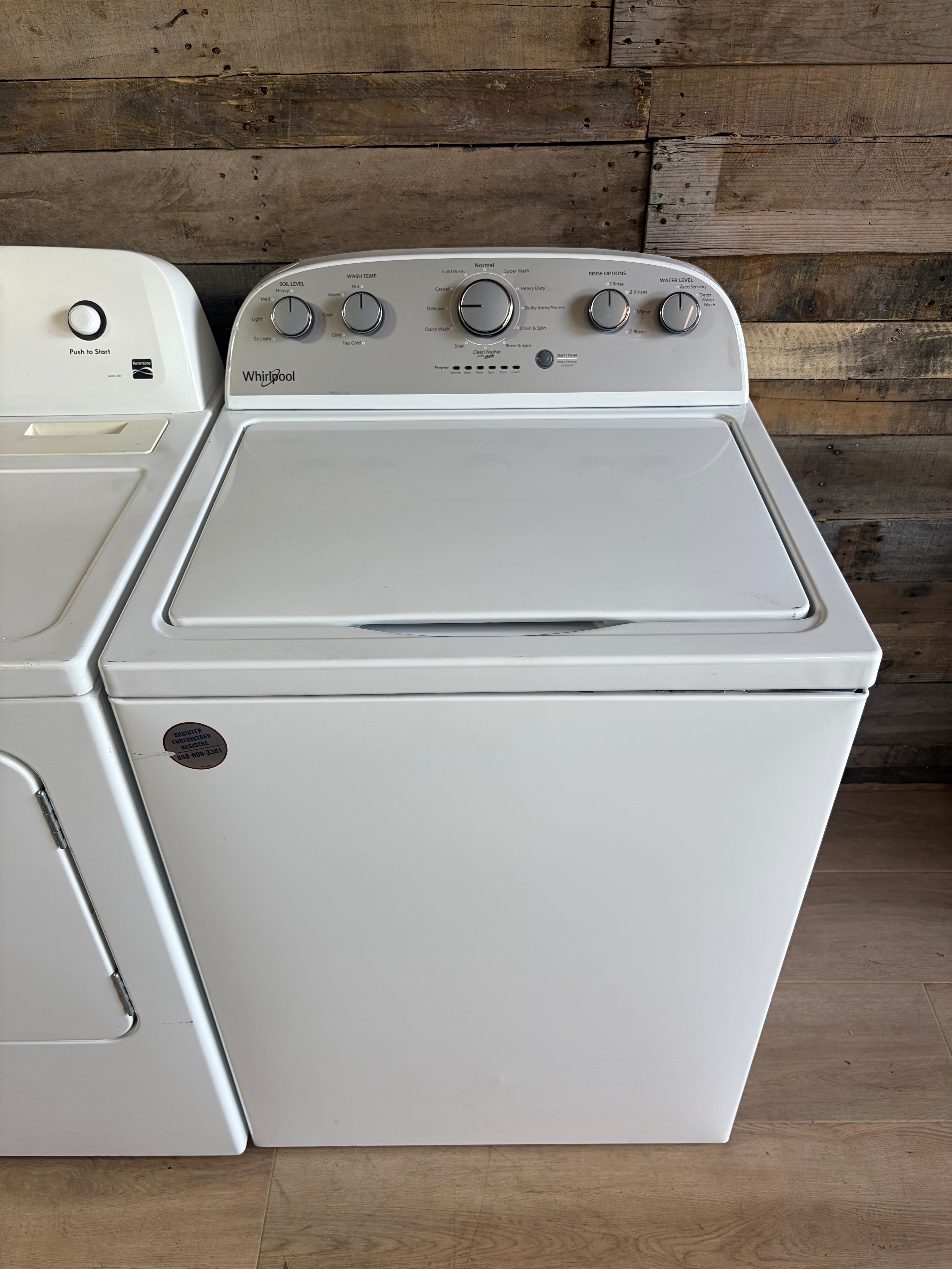 Whirlpool/Kenmore Top Load Set
