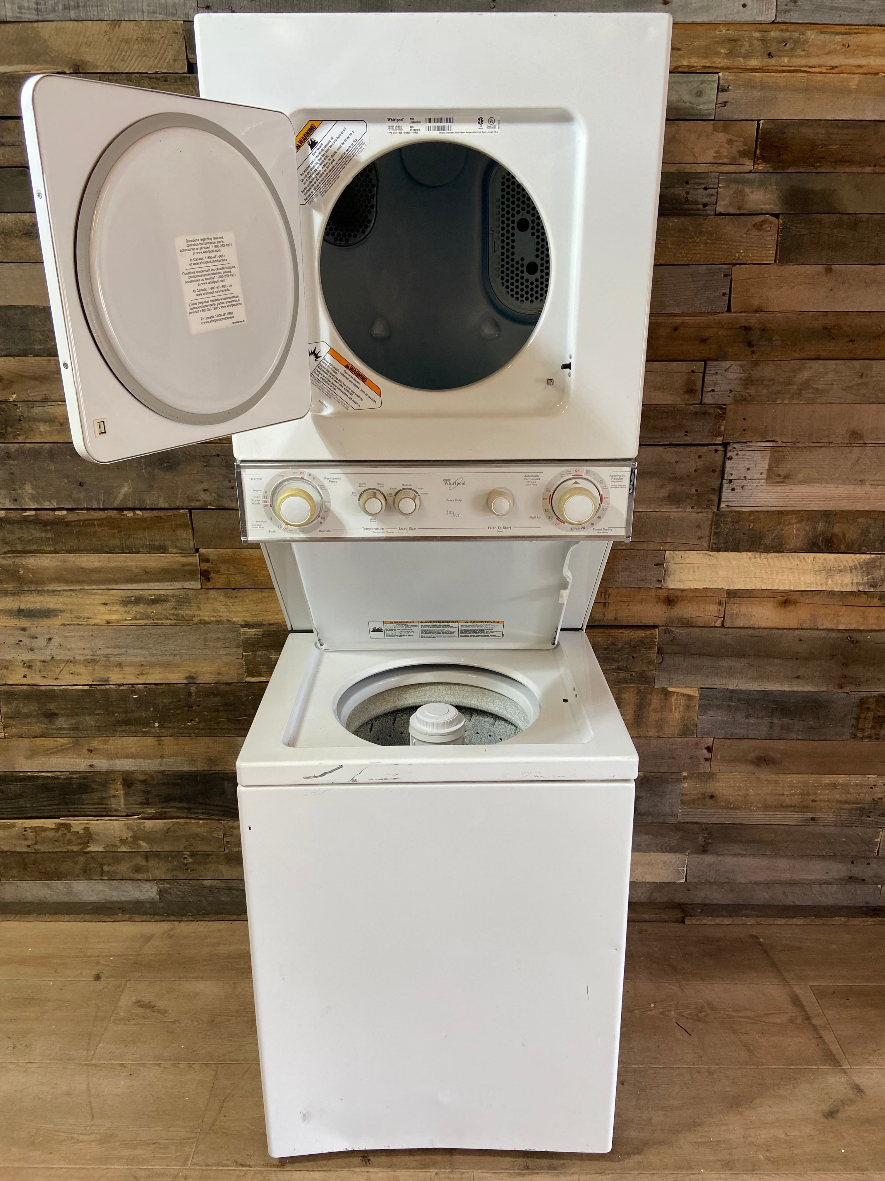 Whirlpool ThinTwin Washer & Dryer Stackable