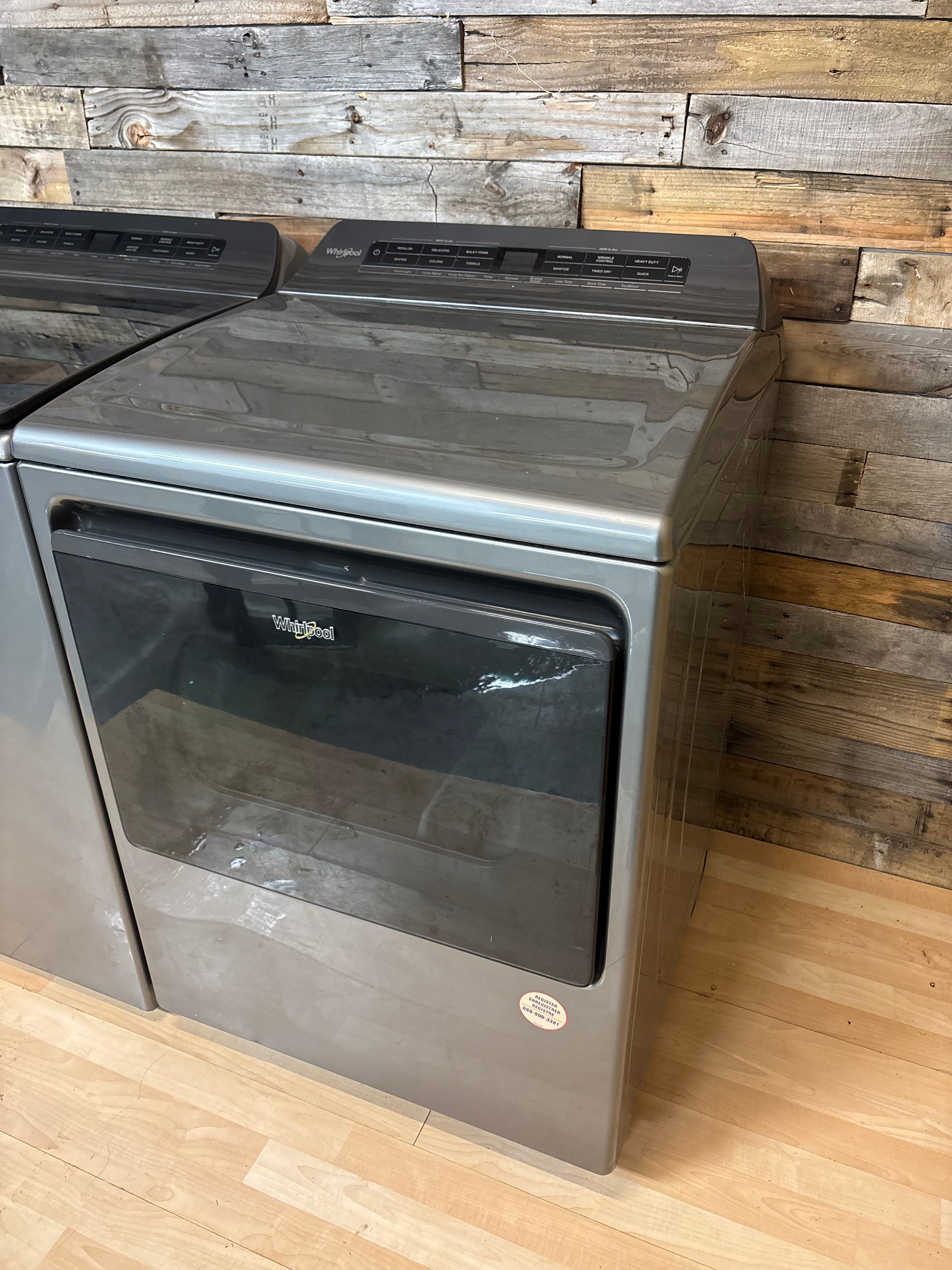 Whirlpool Grey Glass Top Set