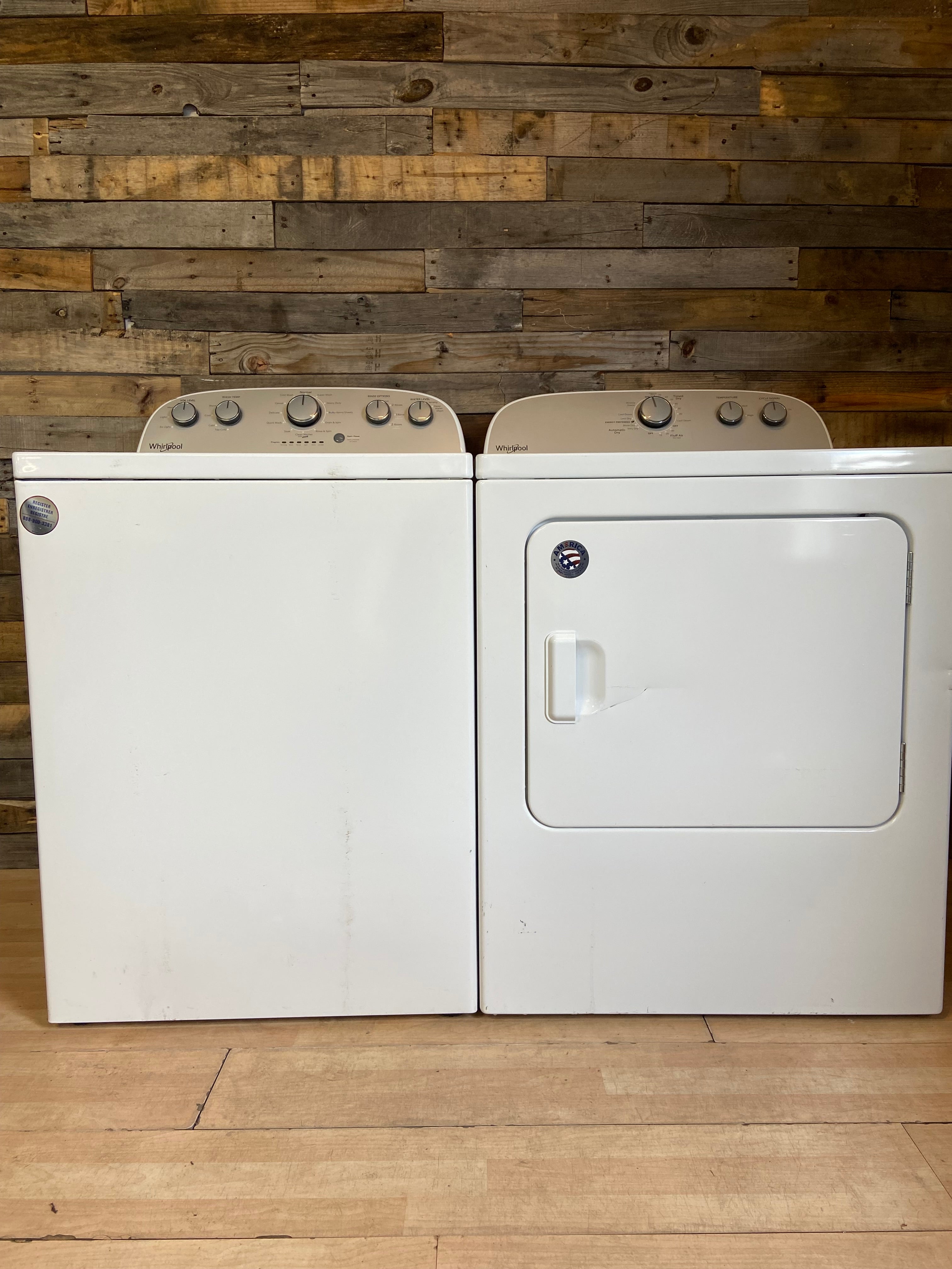 Whirlpool Top Load Set