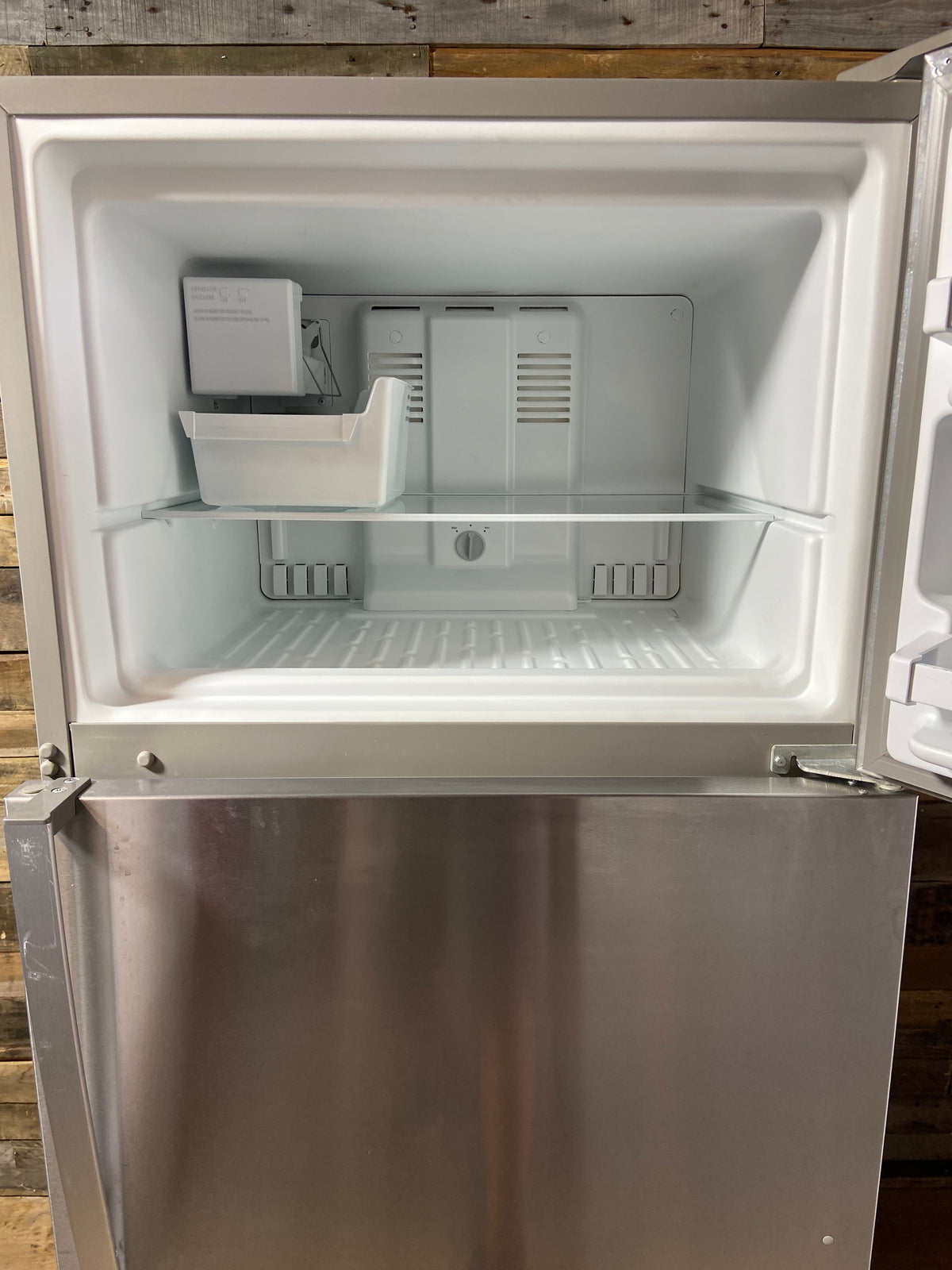 Whirlpool 30” Stainless Steel Top/Bottom Refrigerator With Ice Maker