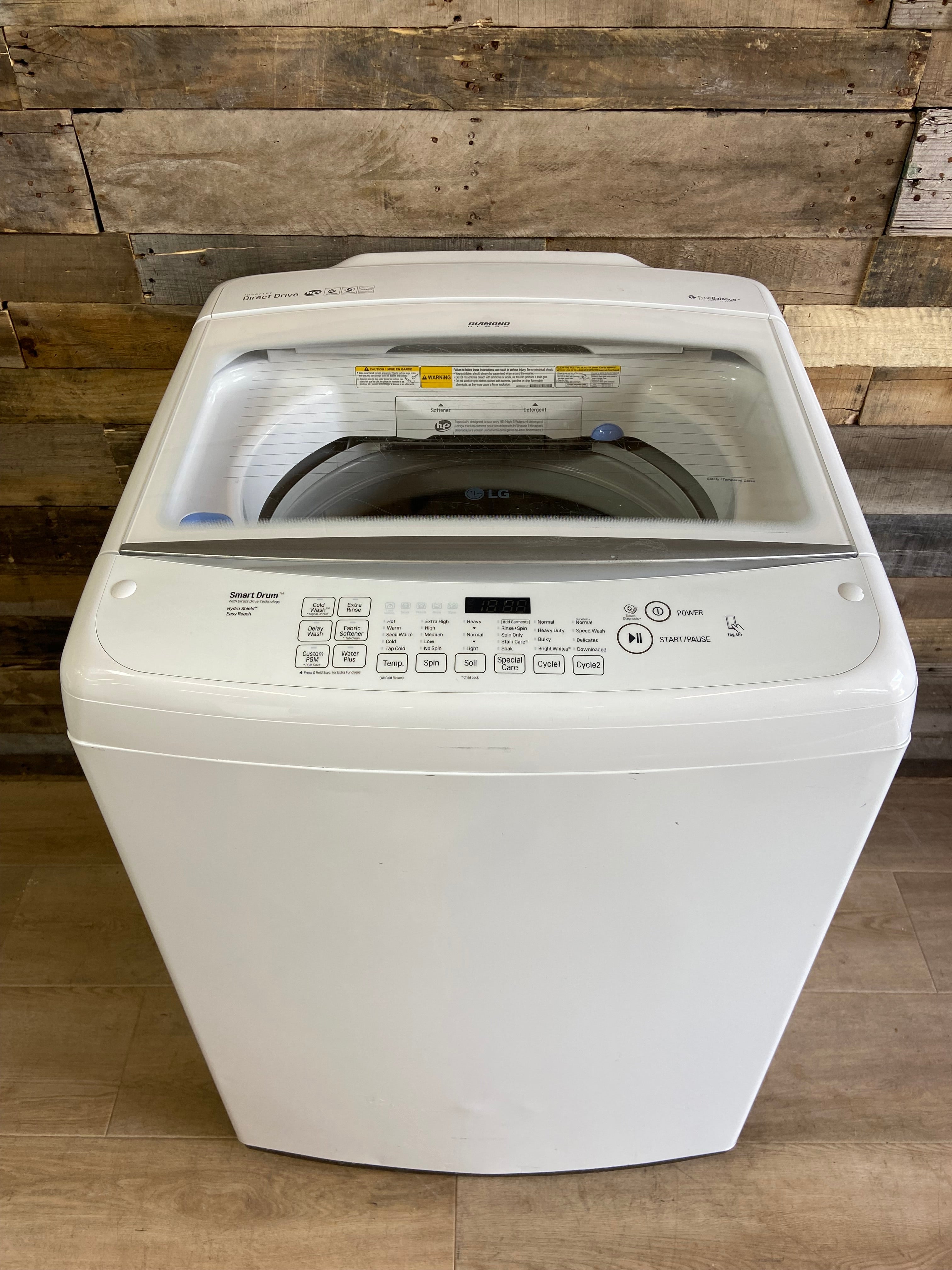 LG Direct Drive Smart Drum Top Load Washer