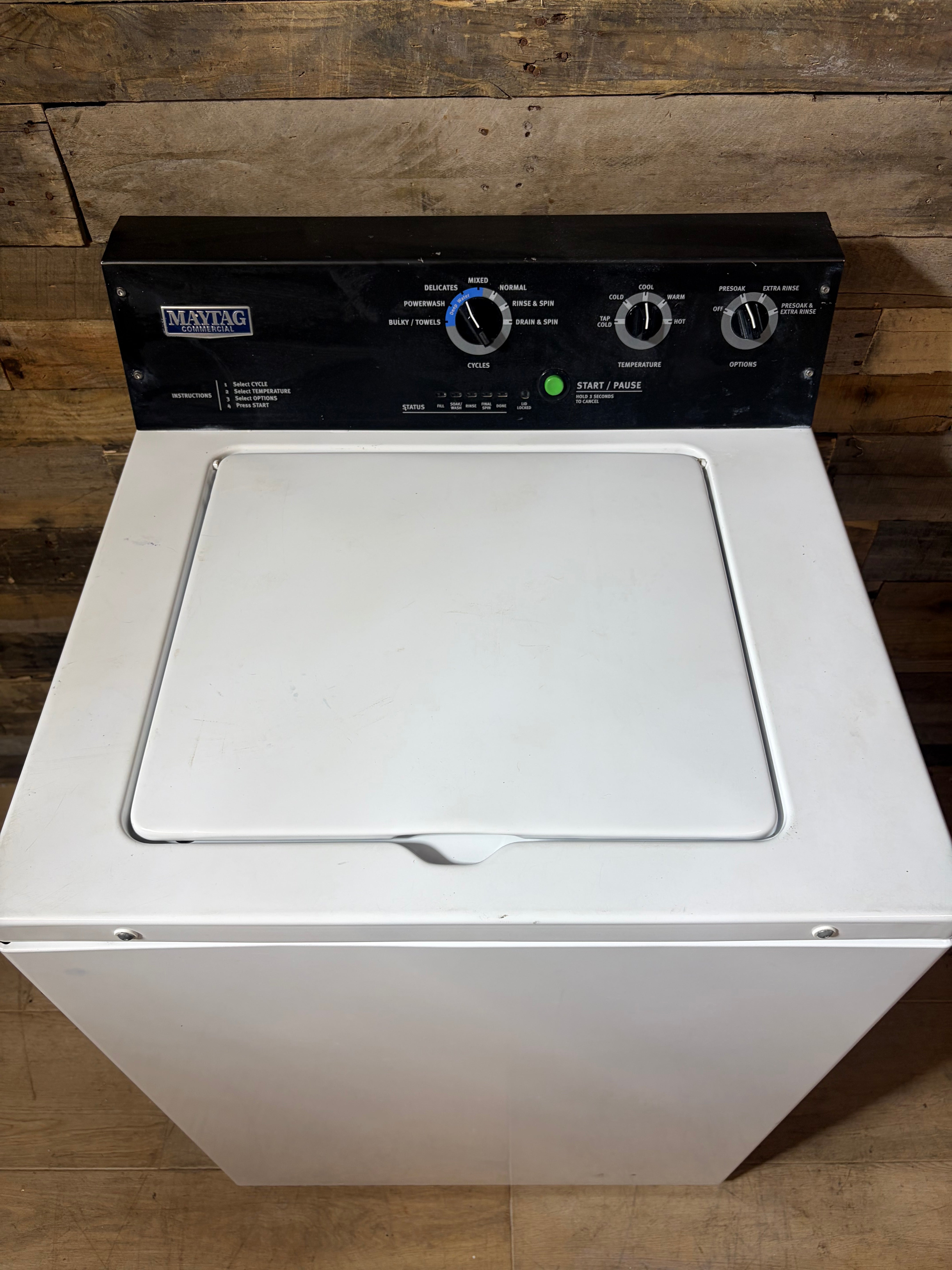 Maytag Commercial Large Capacity Top Load Washer