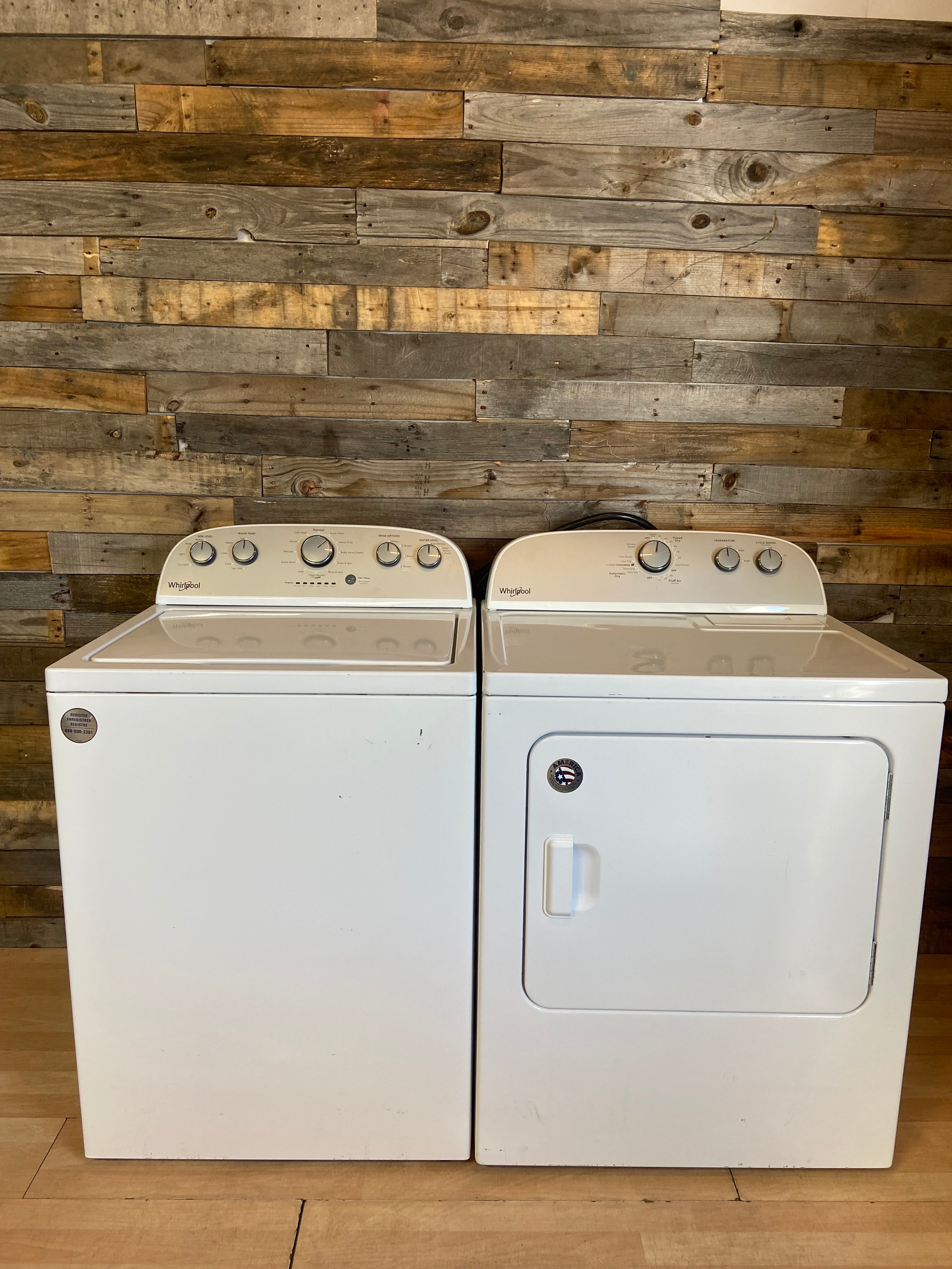 Whirlpool Top Load Set