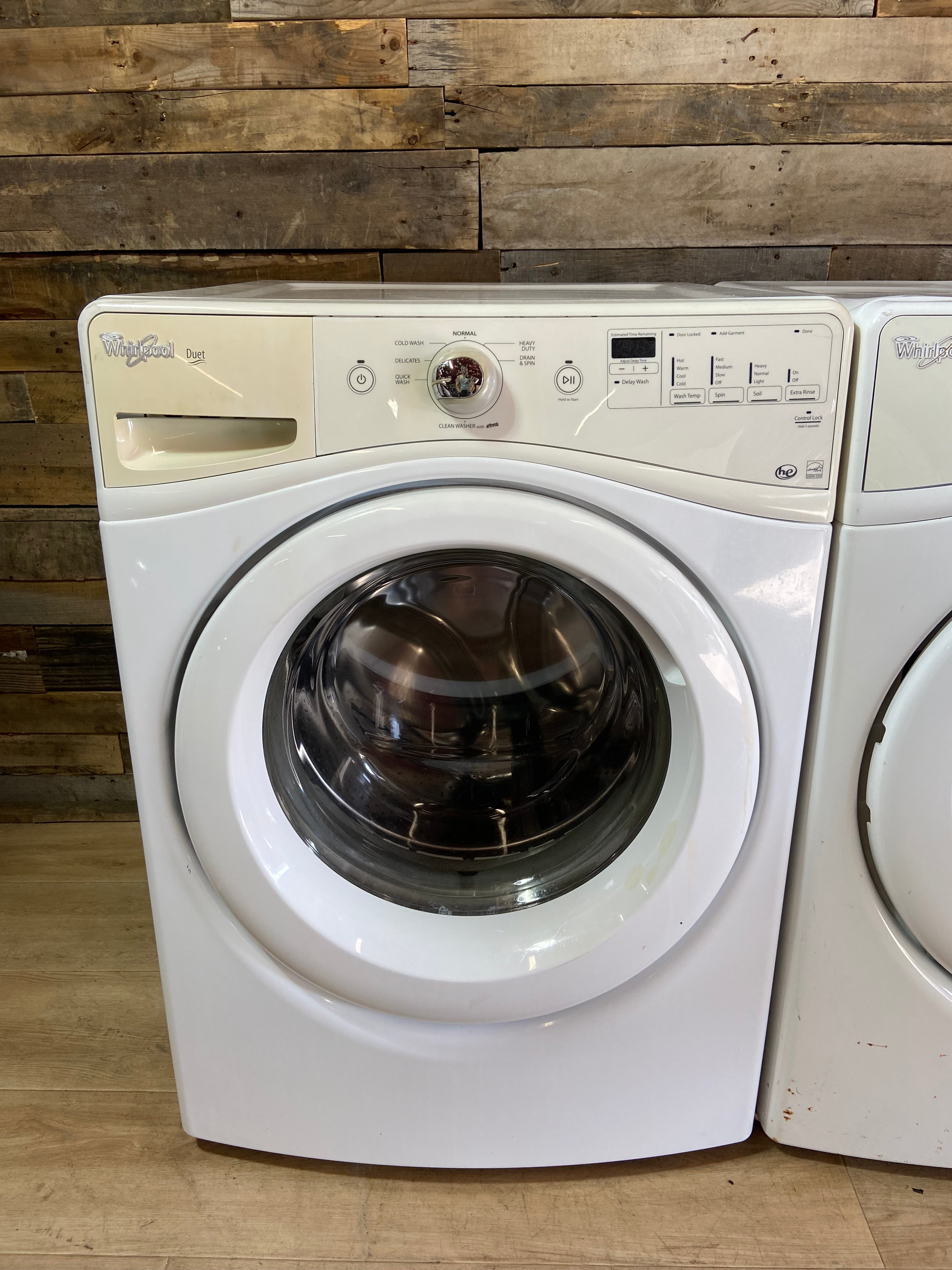 Whirlpool Duet Front Load Washer & Dryer Set