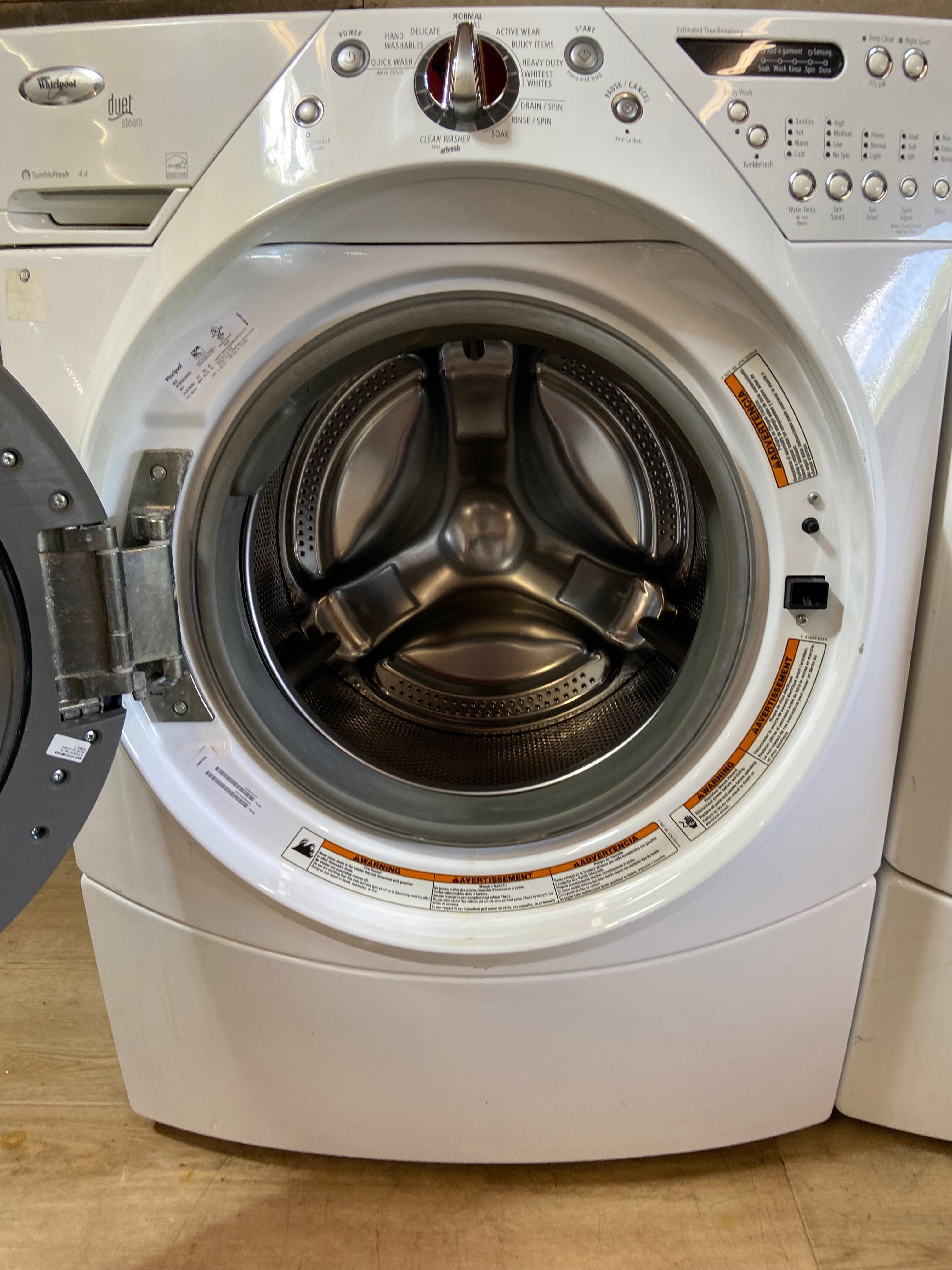 Whirlpool Duet Front Load Washer & Dryer