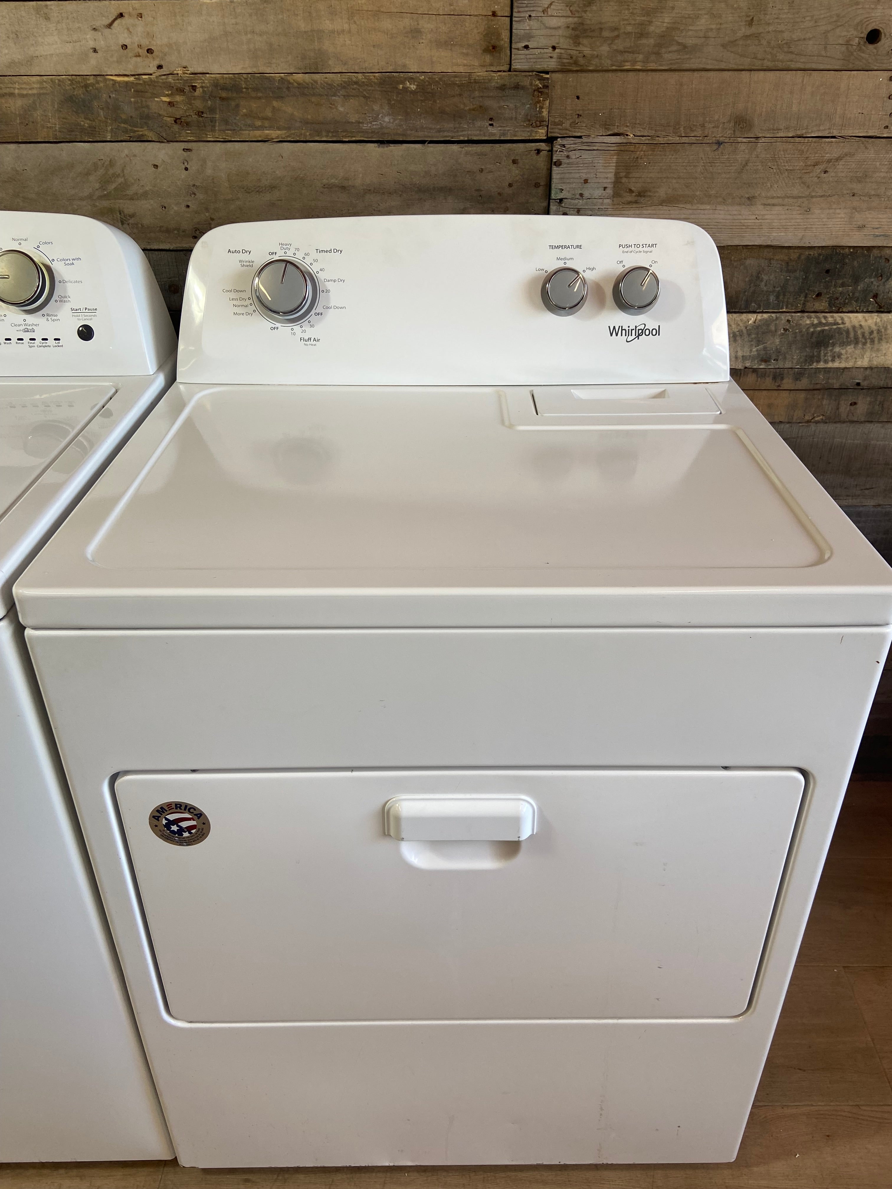 Whirlpool Large Capacity Top Load Set