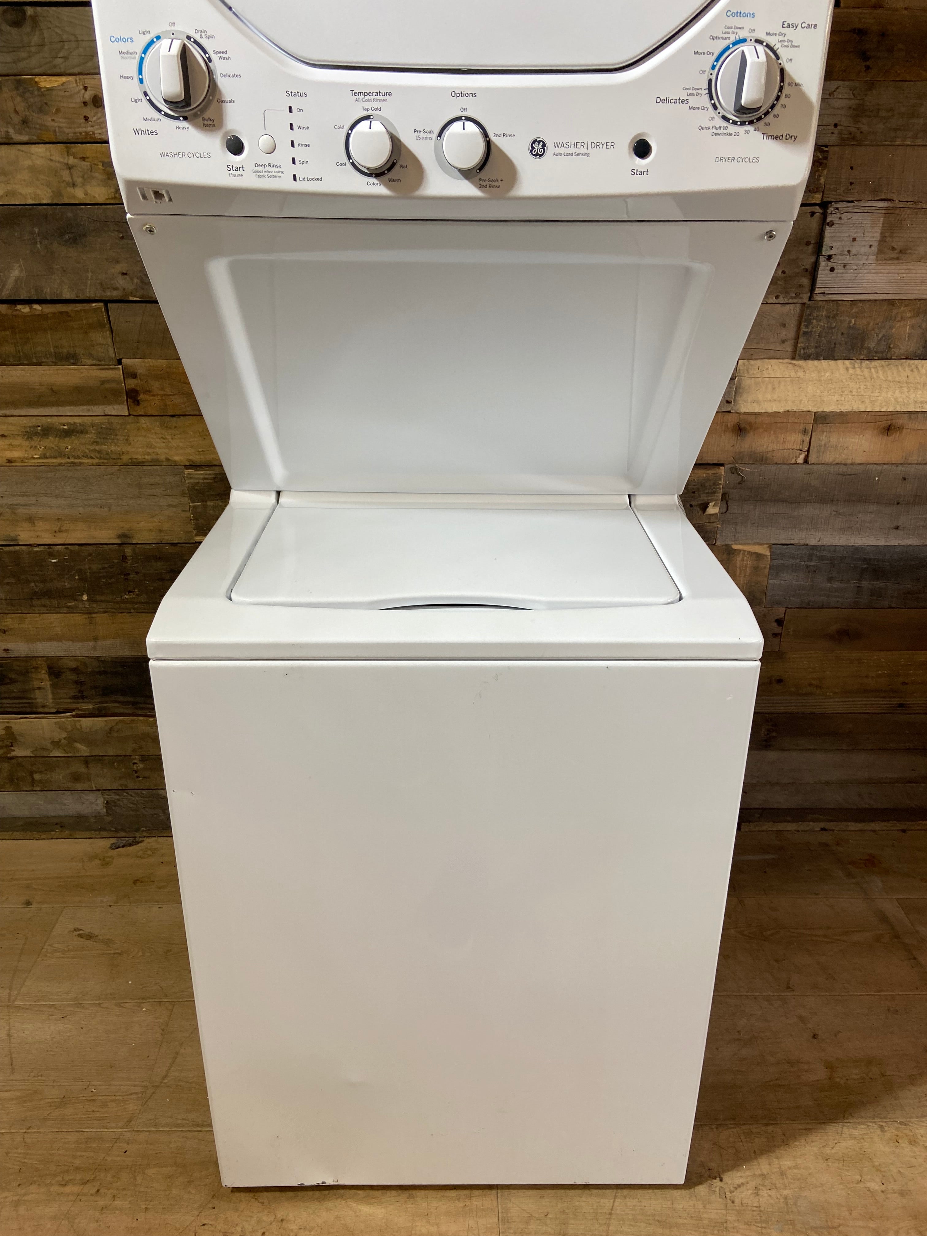 GE 24 Inch Stackable Washer & Dryer
