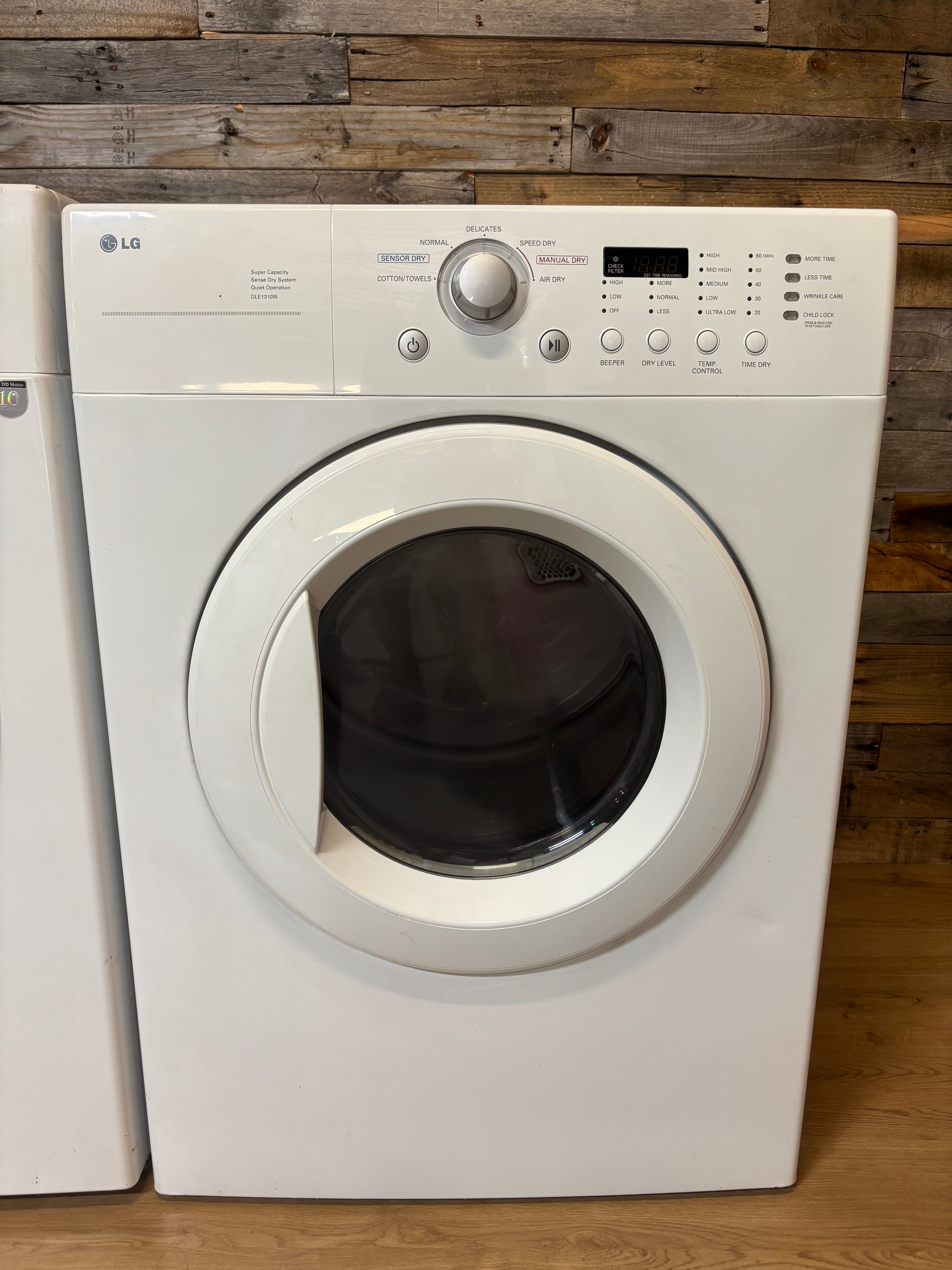 LG White Door Front Load Set