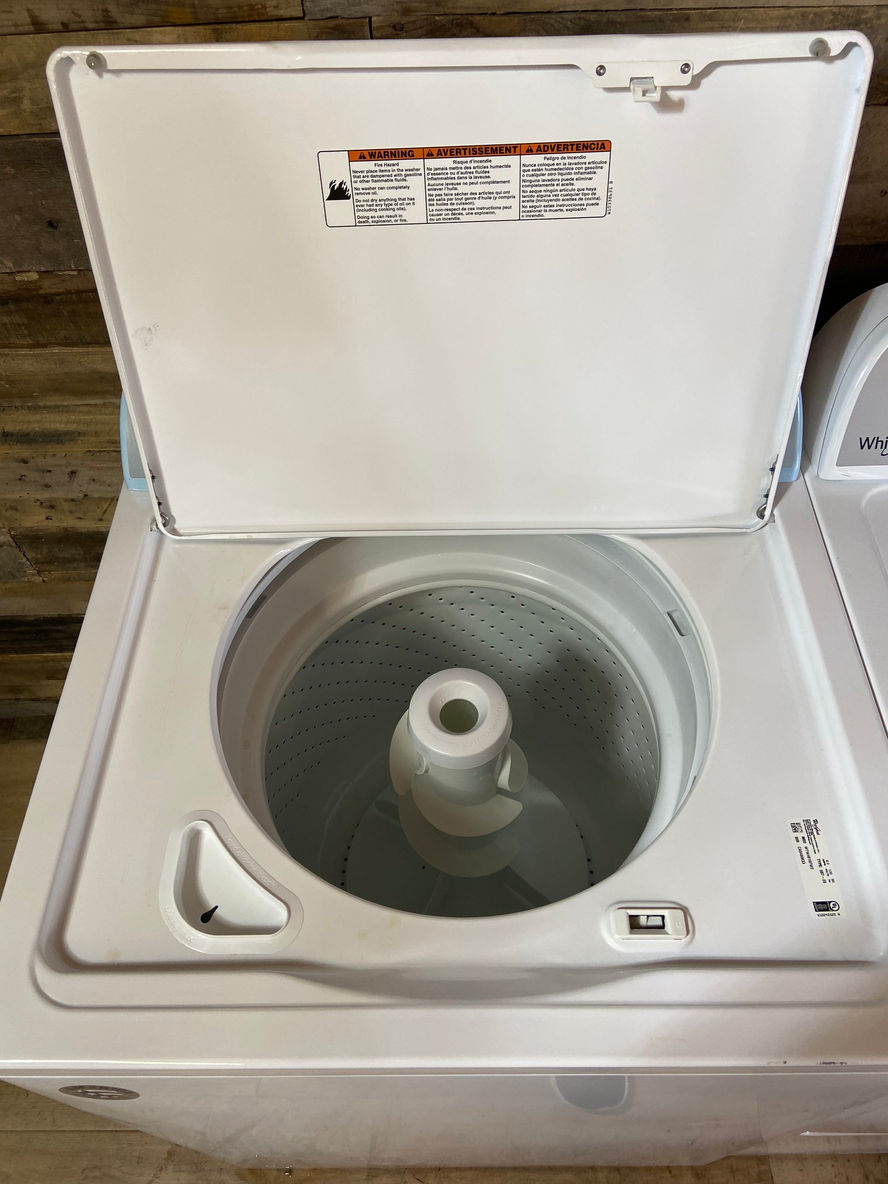 Whirlpool Top Load Washer & Dryer Set