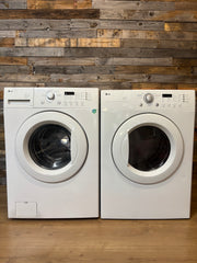 LG White Door Front Load Set