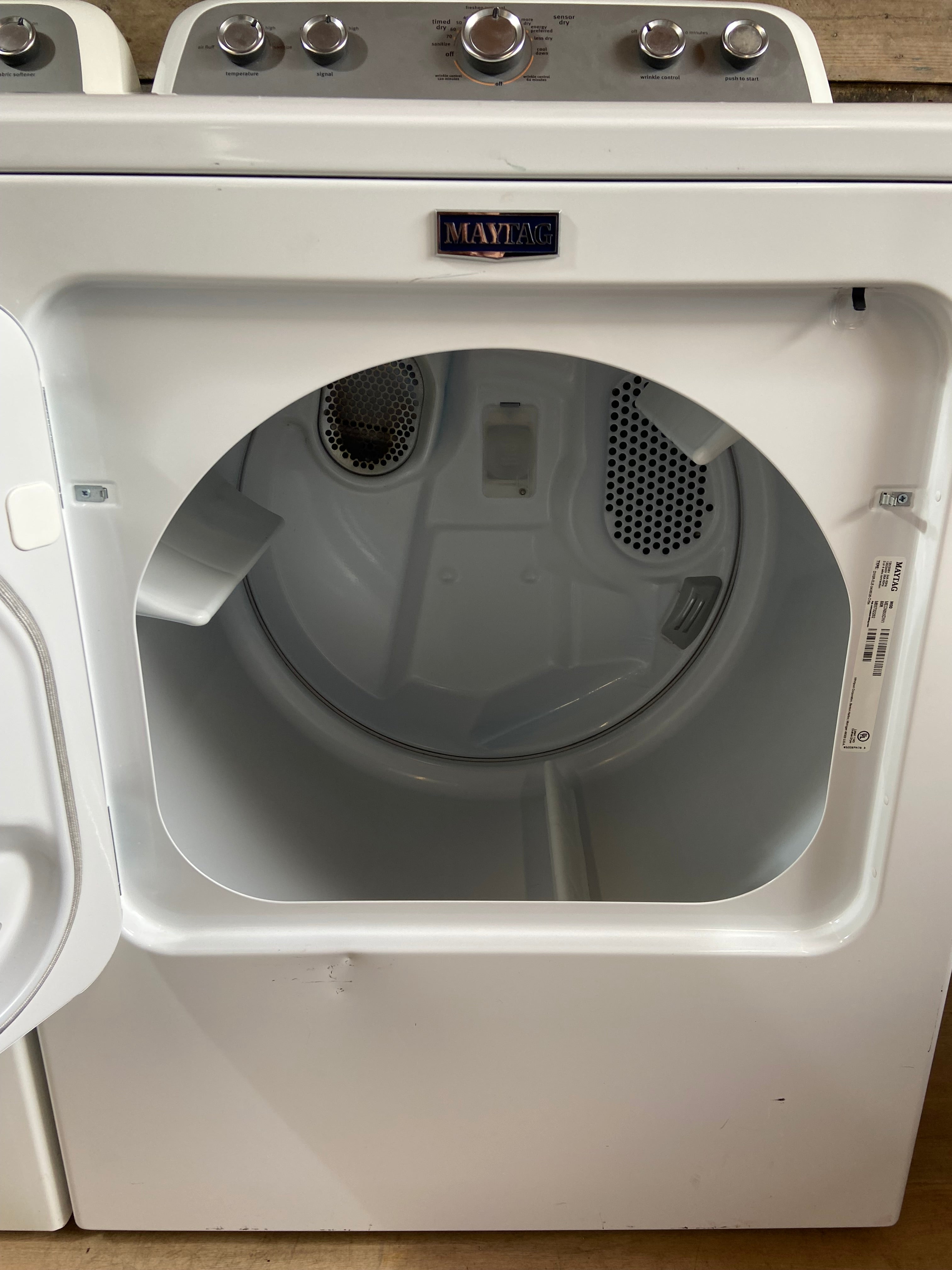 Maytag Bravos MCT Washer & Dryer Set