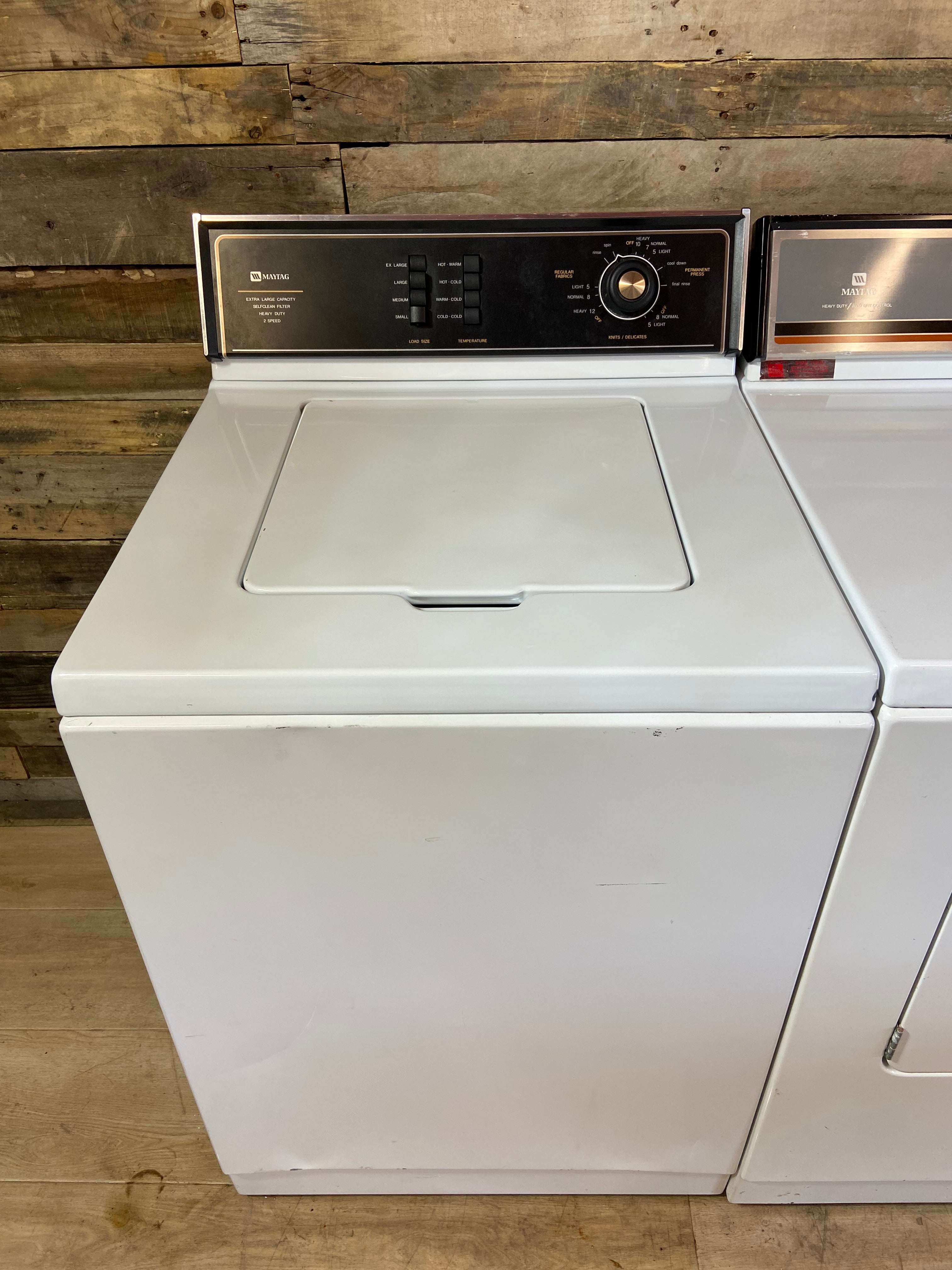 Maytag Direct Drive Old School Washer & Dryer Set