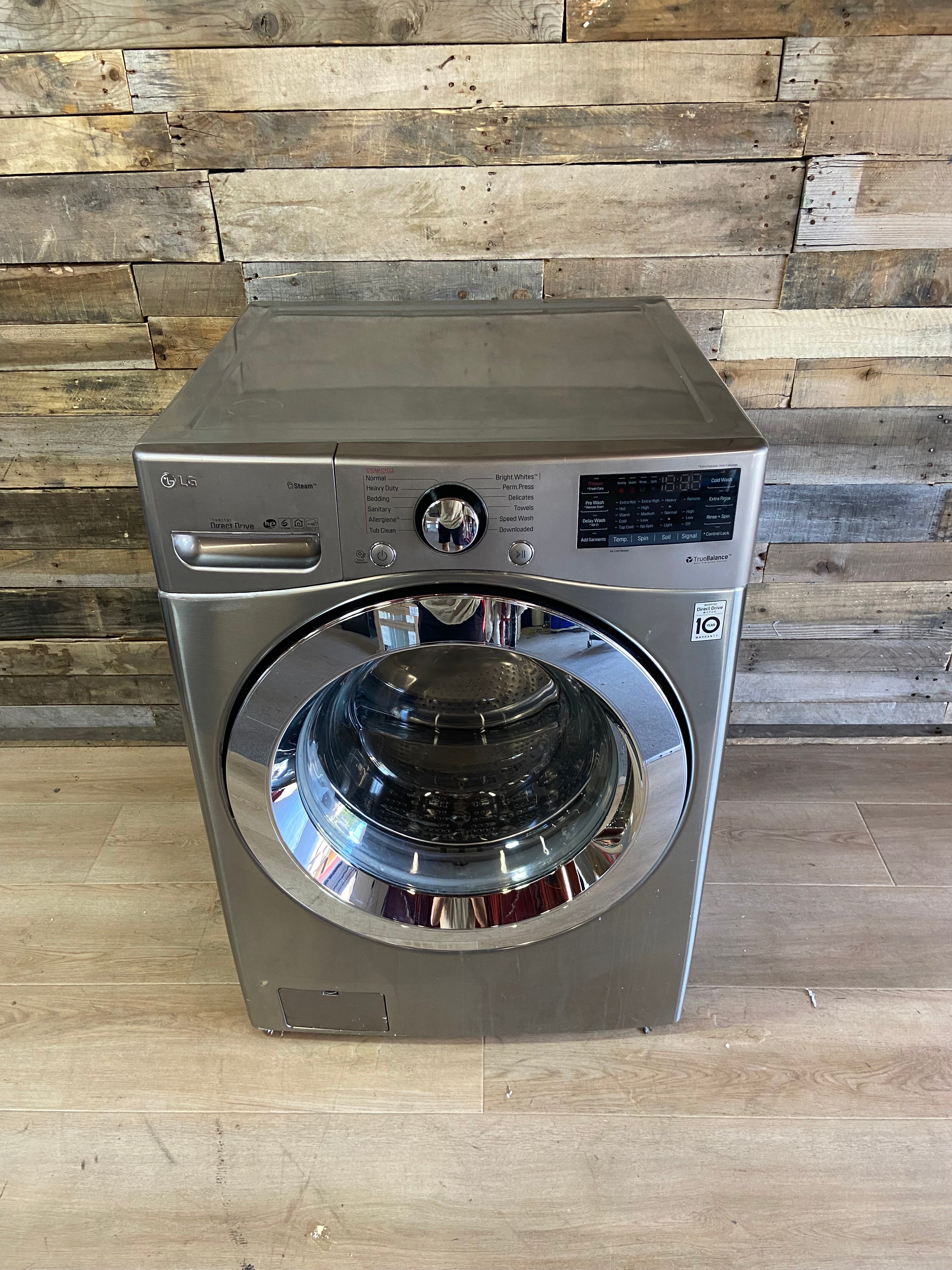 LG Stainless Front Load Washing Machine