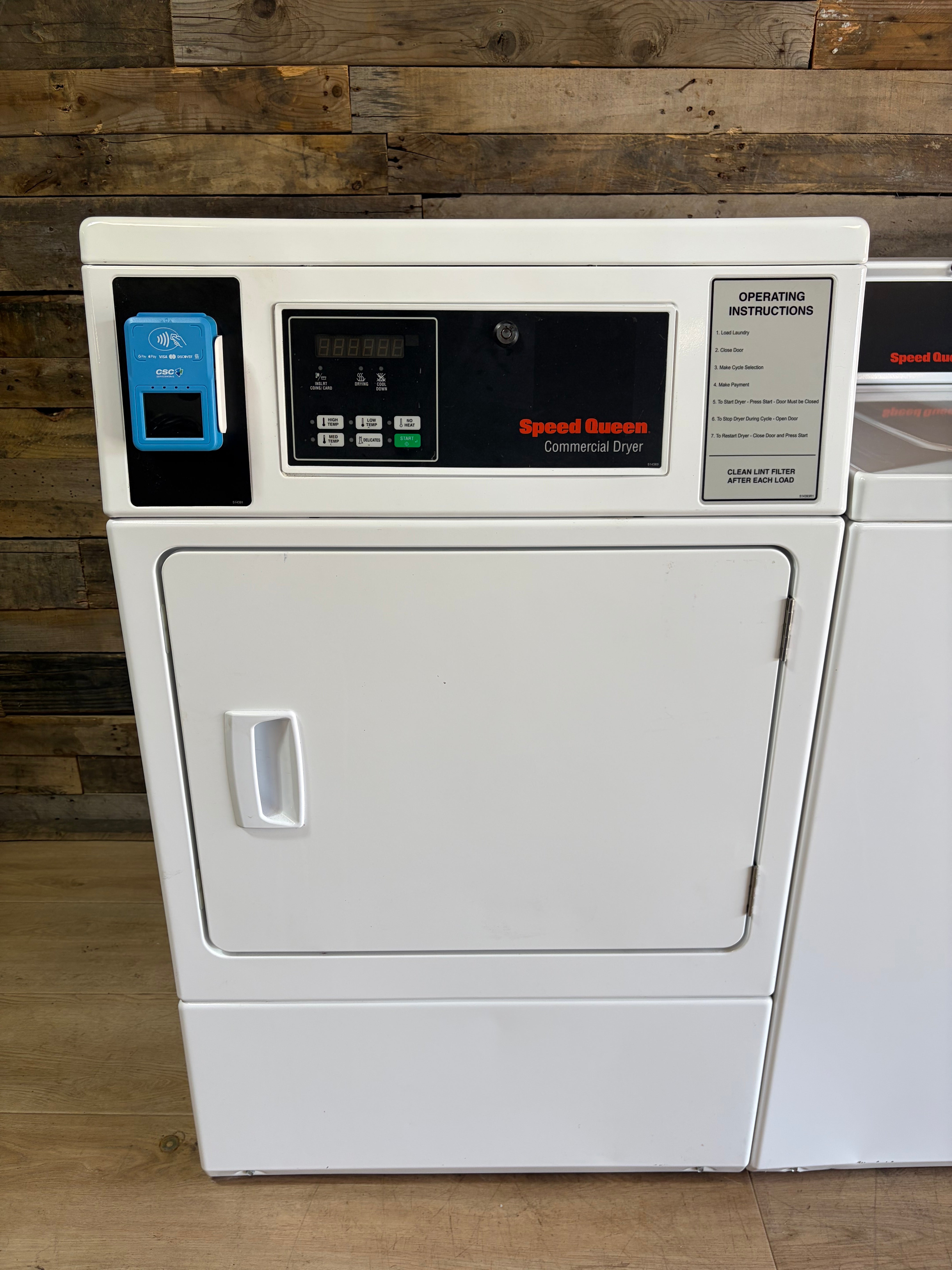 SpeedQueen Commercial Washer Dryer Set