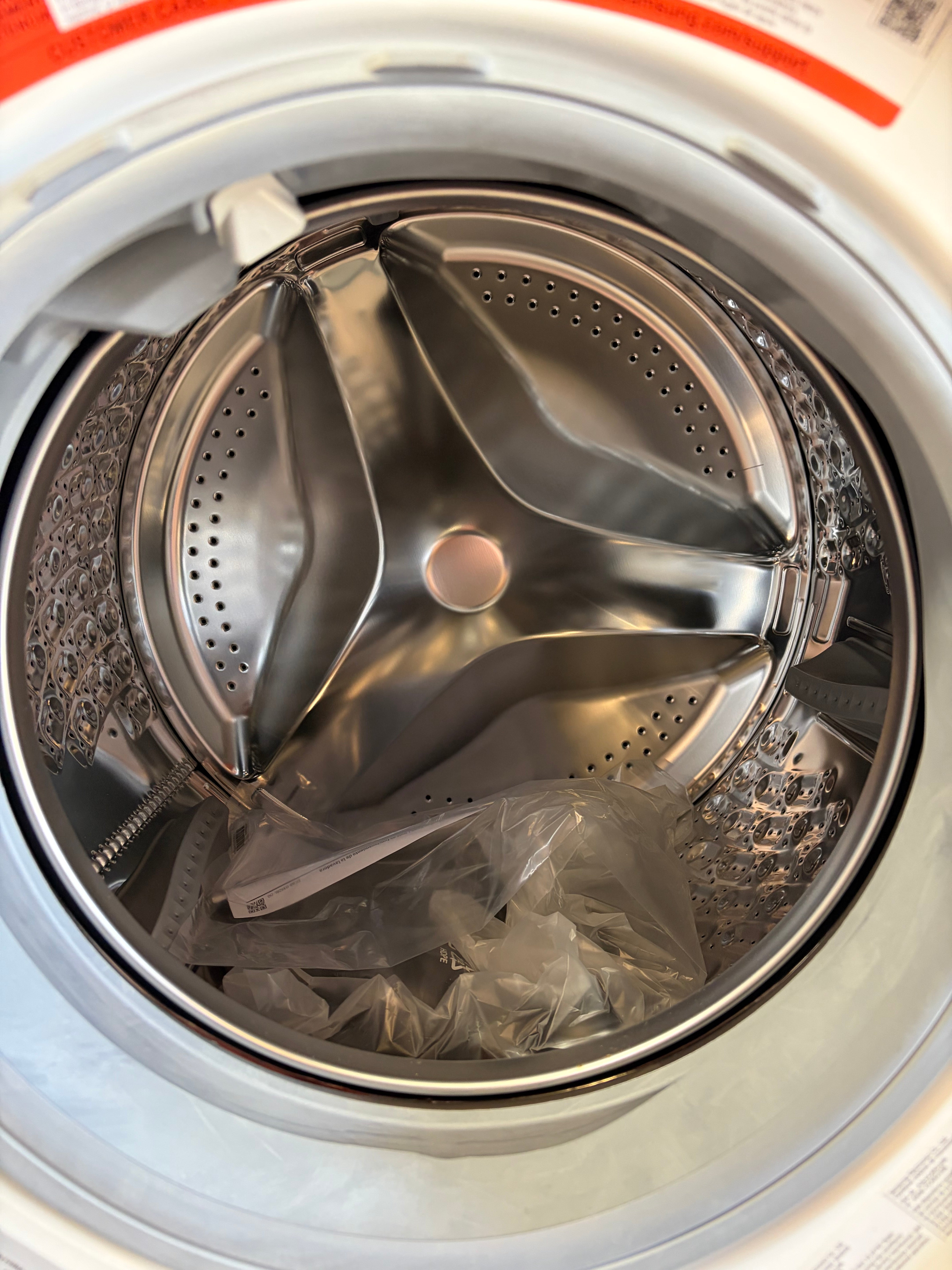 2.5 cu. ft. Compact Front Load Washer and Dryer with AI Smart Dial and Super Speed Wash in White