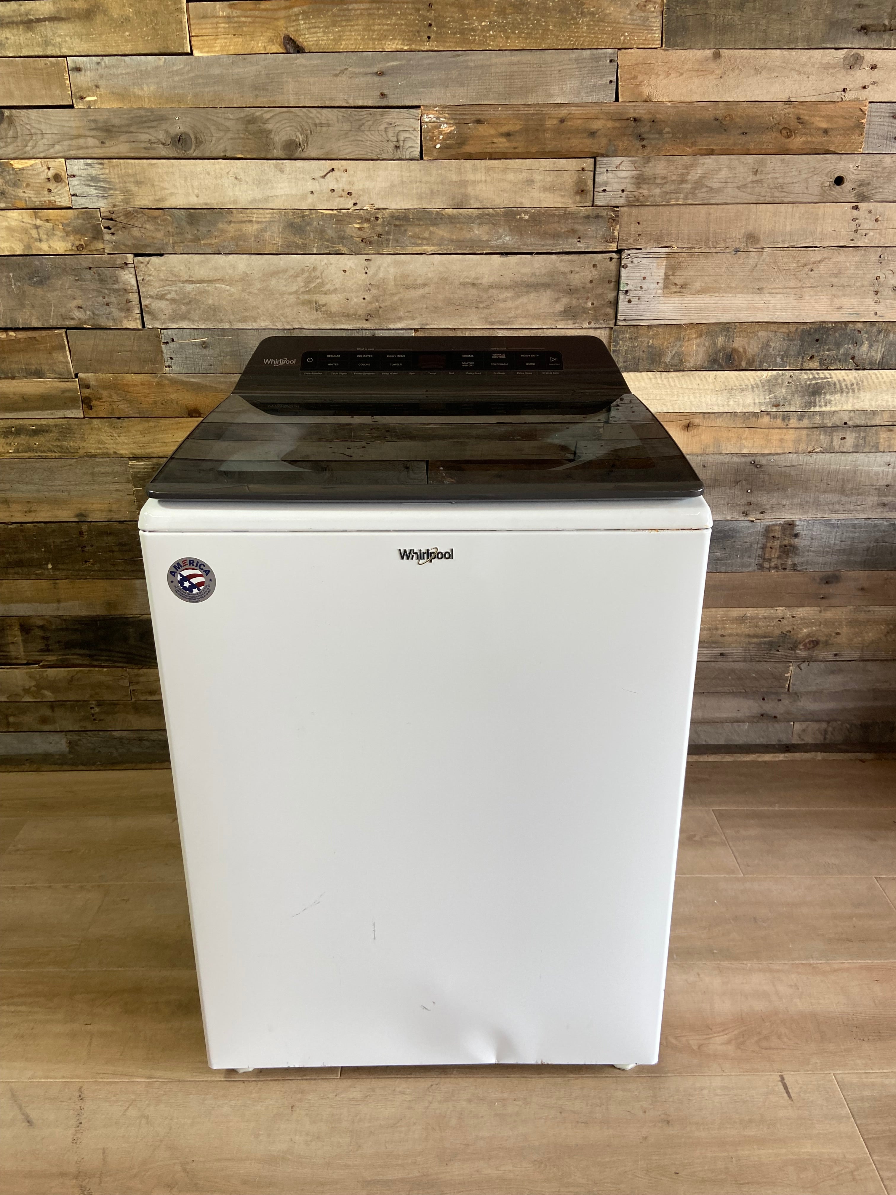 Whirlpool Glass Lid Top Load Washer