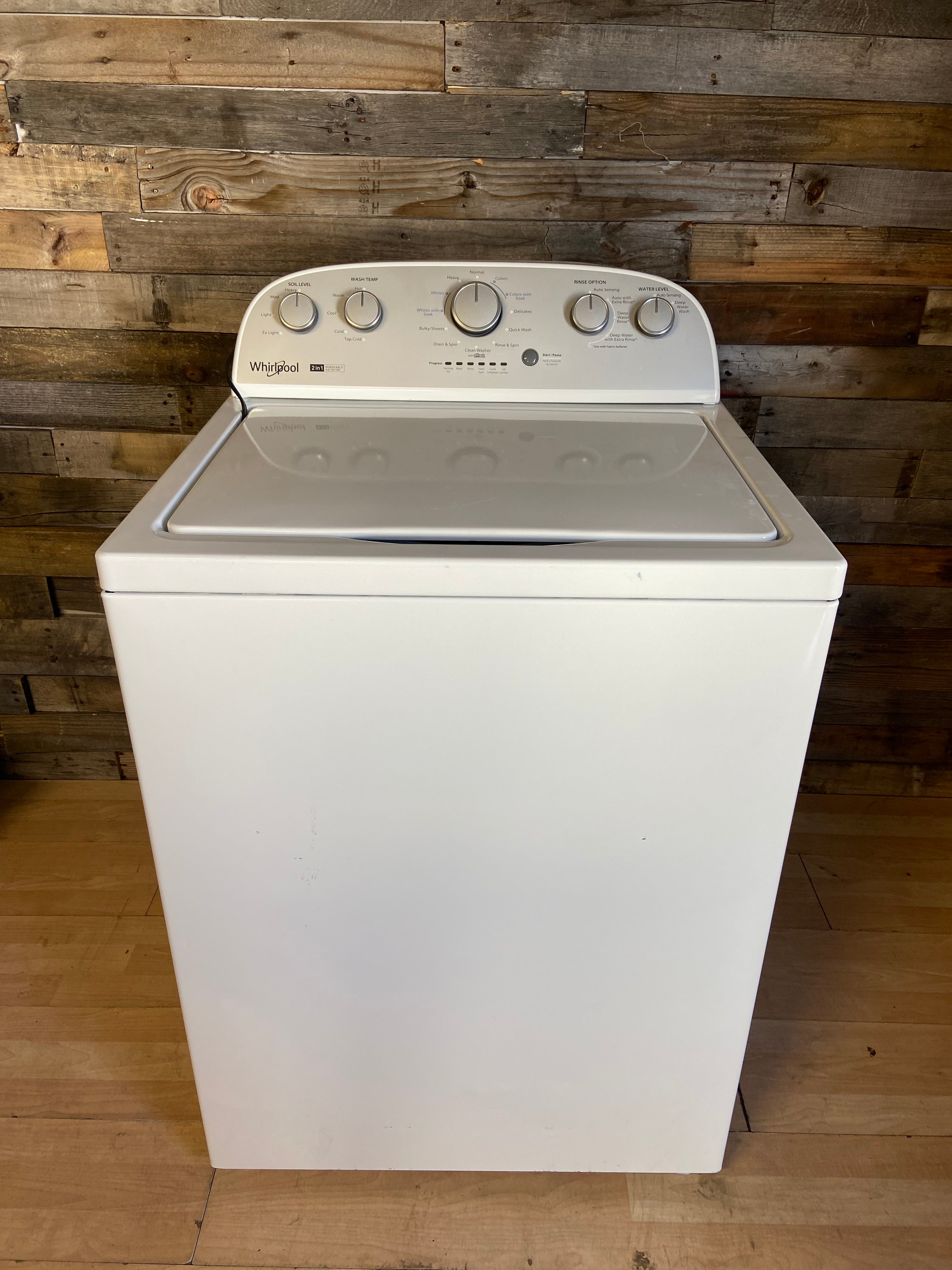 Whirlpool 2in1 Removable Agitator