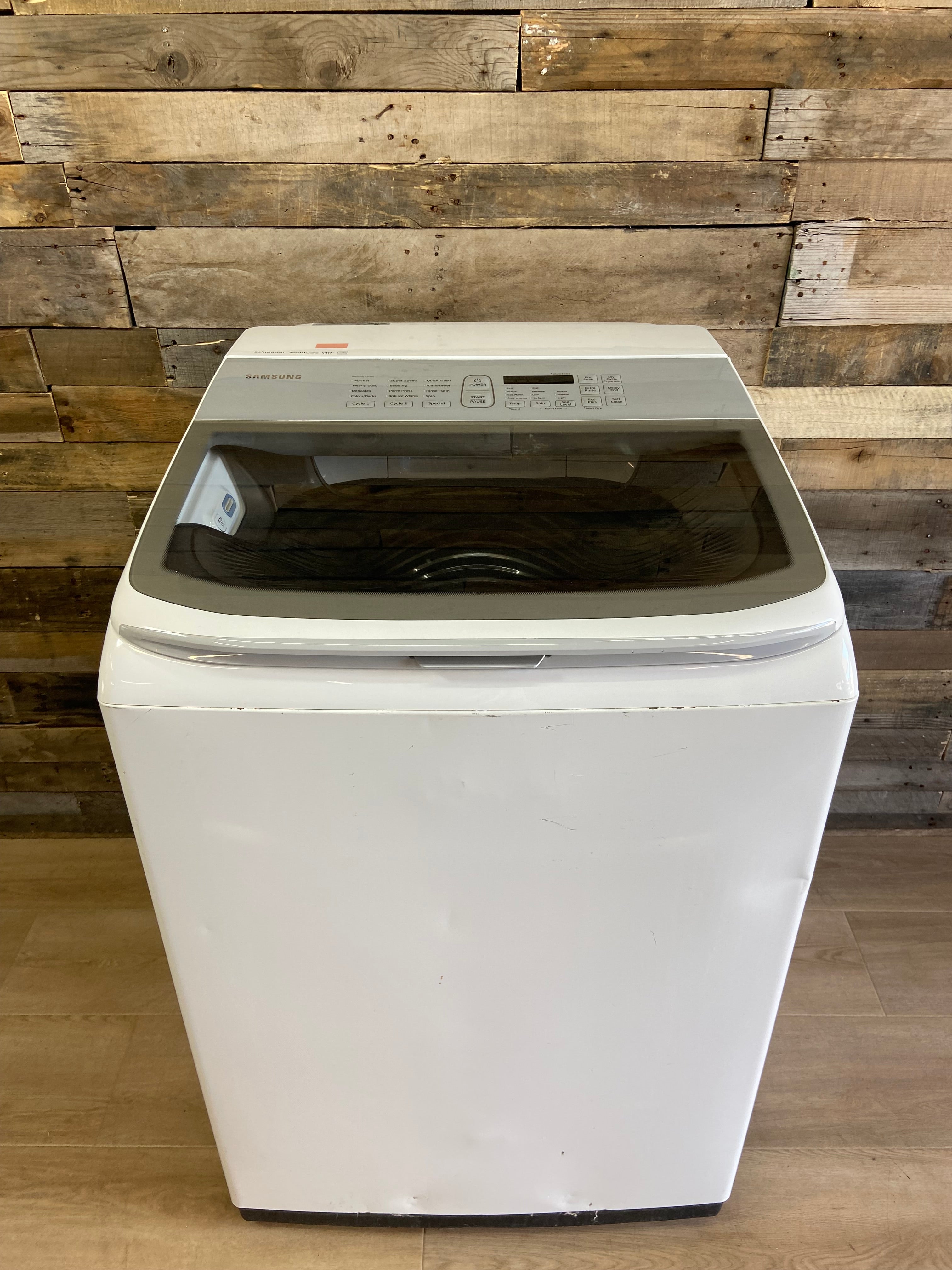 Samsung White Grey Face Active Wash Top Load Washer