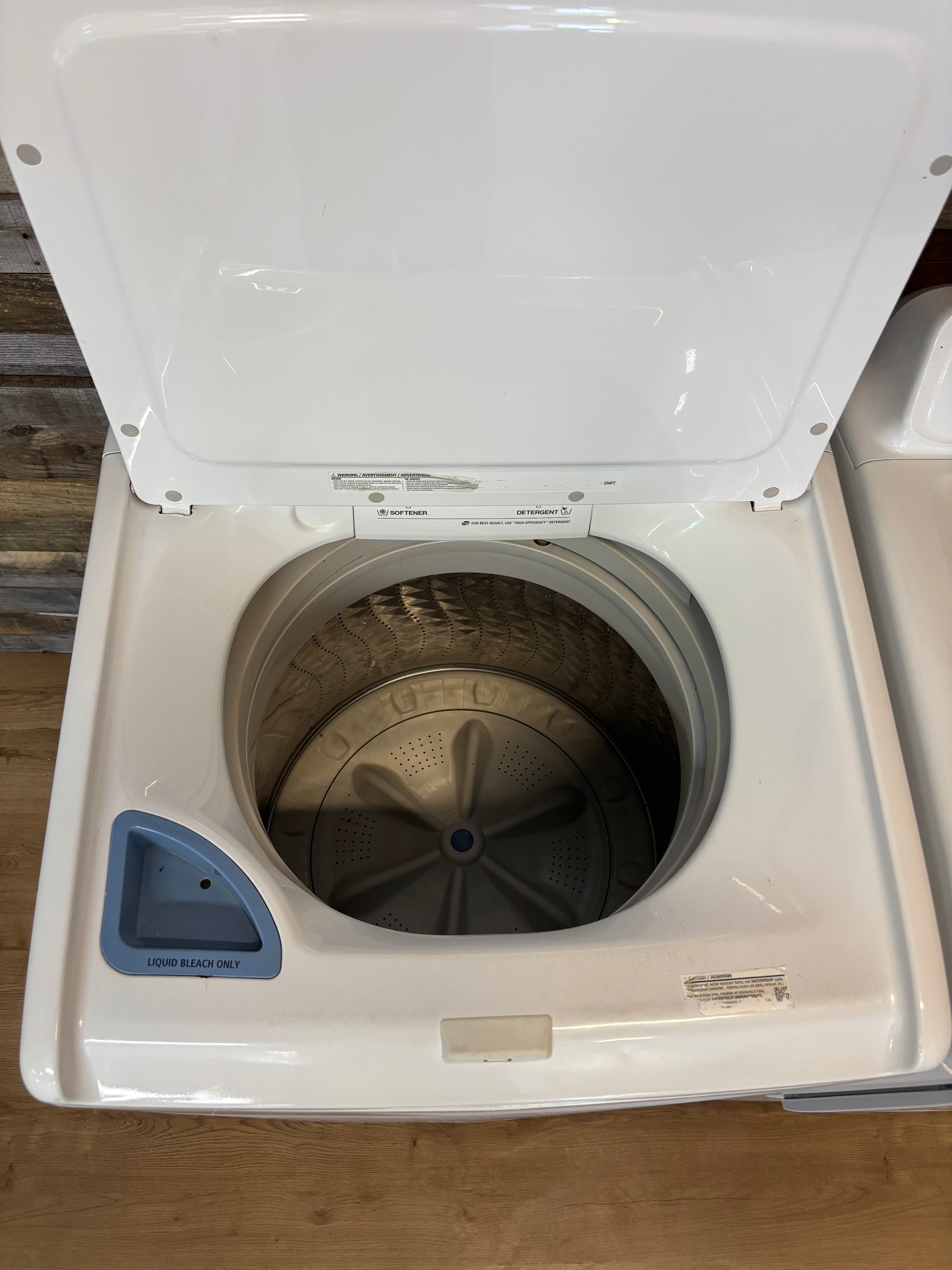 Samsung White Top Load Set