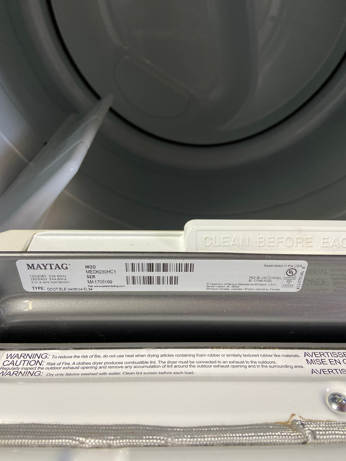 Maytag Stainless Steel Extra Power Large Capacity Washer & Dryer Set