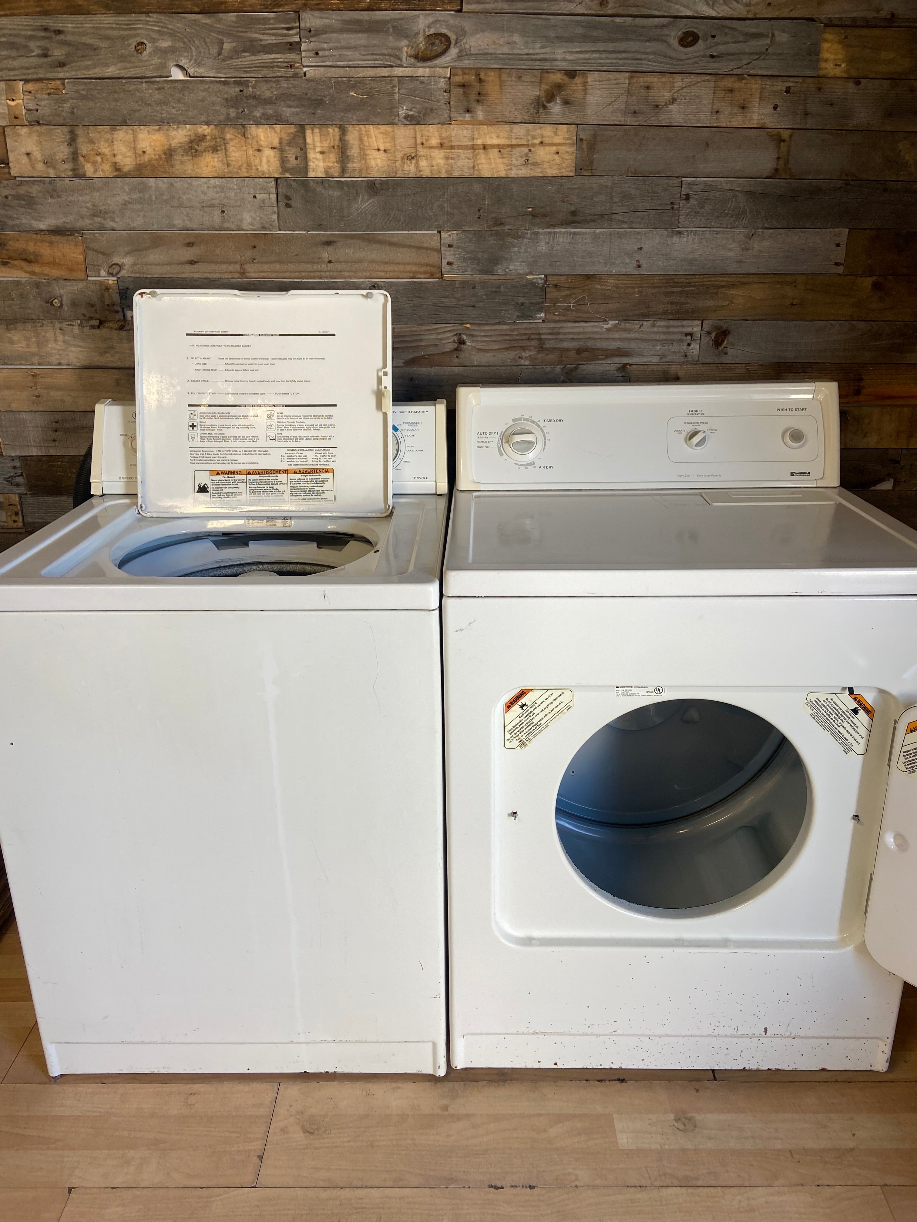 Roper/Kenmore Top load Set