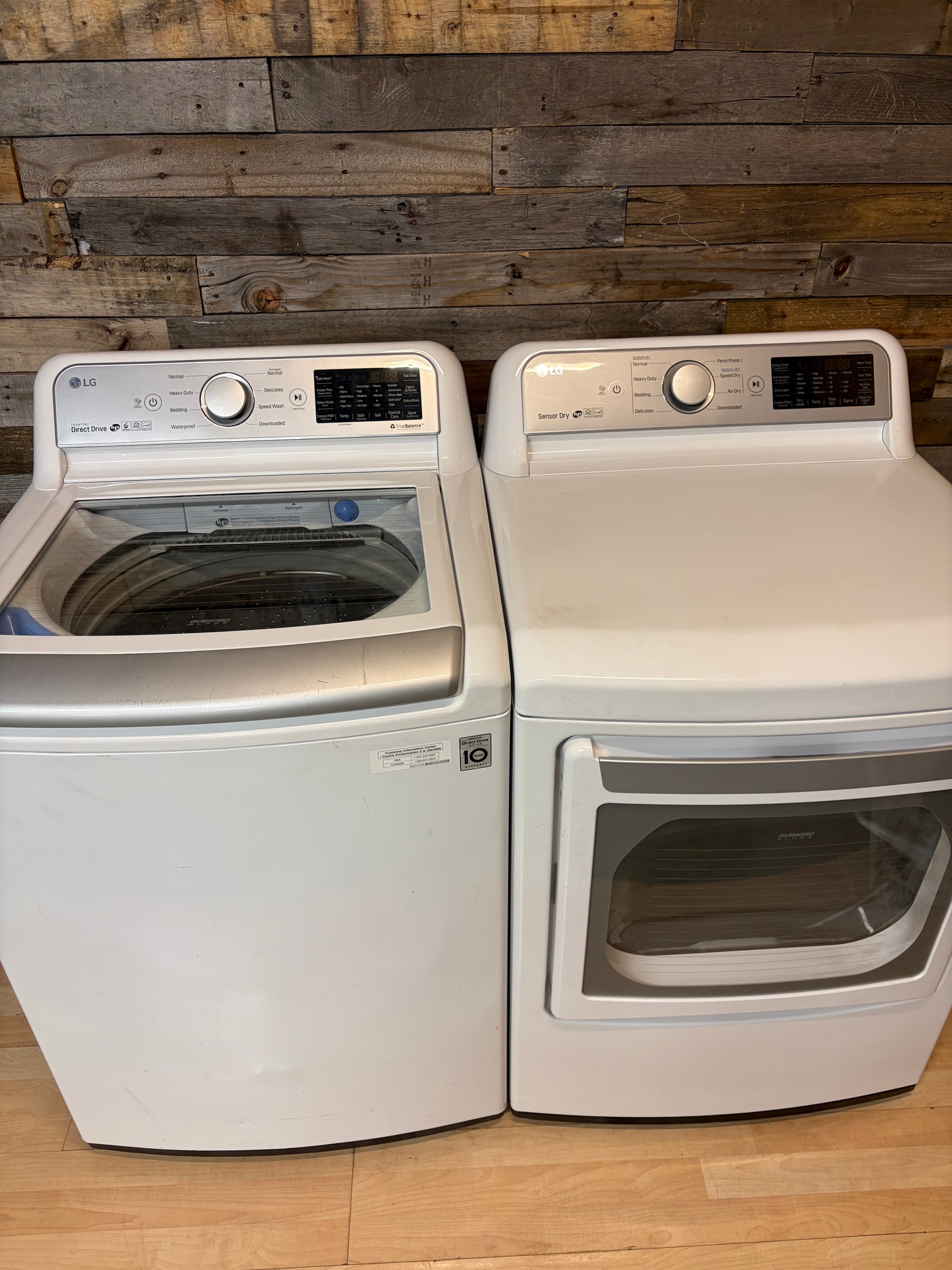 LG Direct Drive Top Load Washer