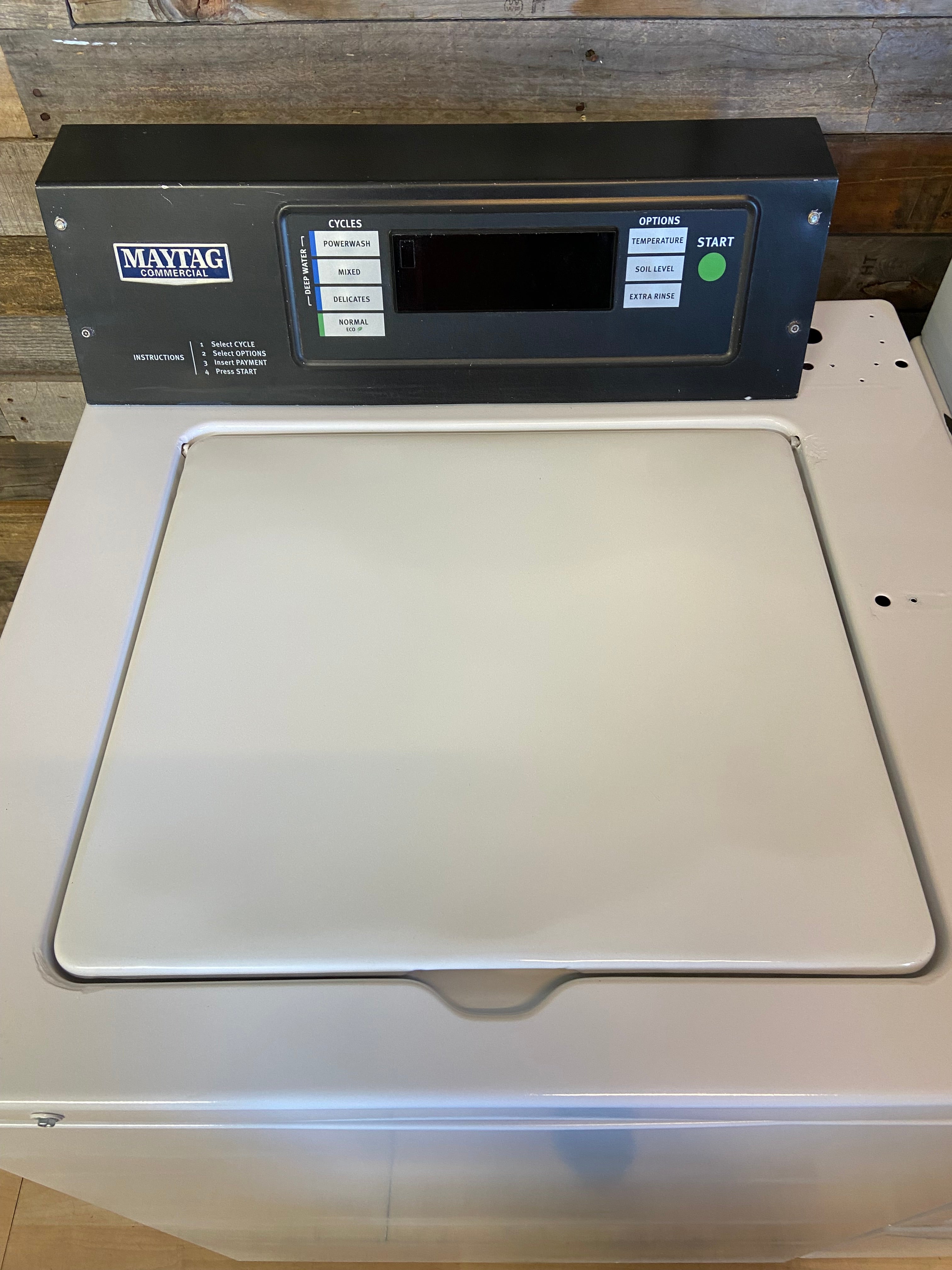 Maytag Commercial Top Load Set