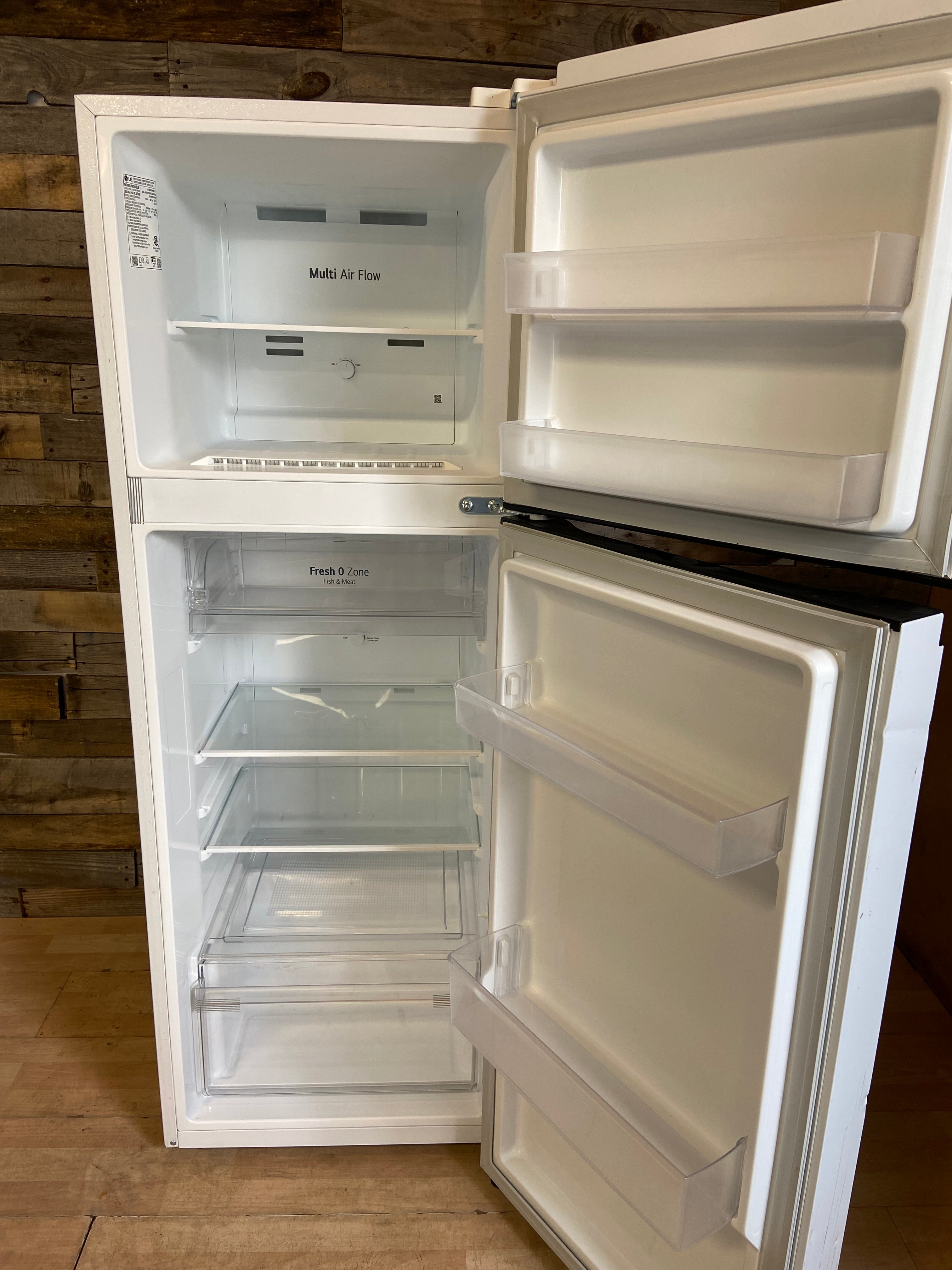 White LG Mini Fridge