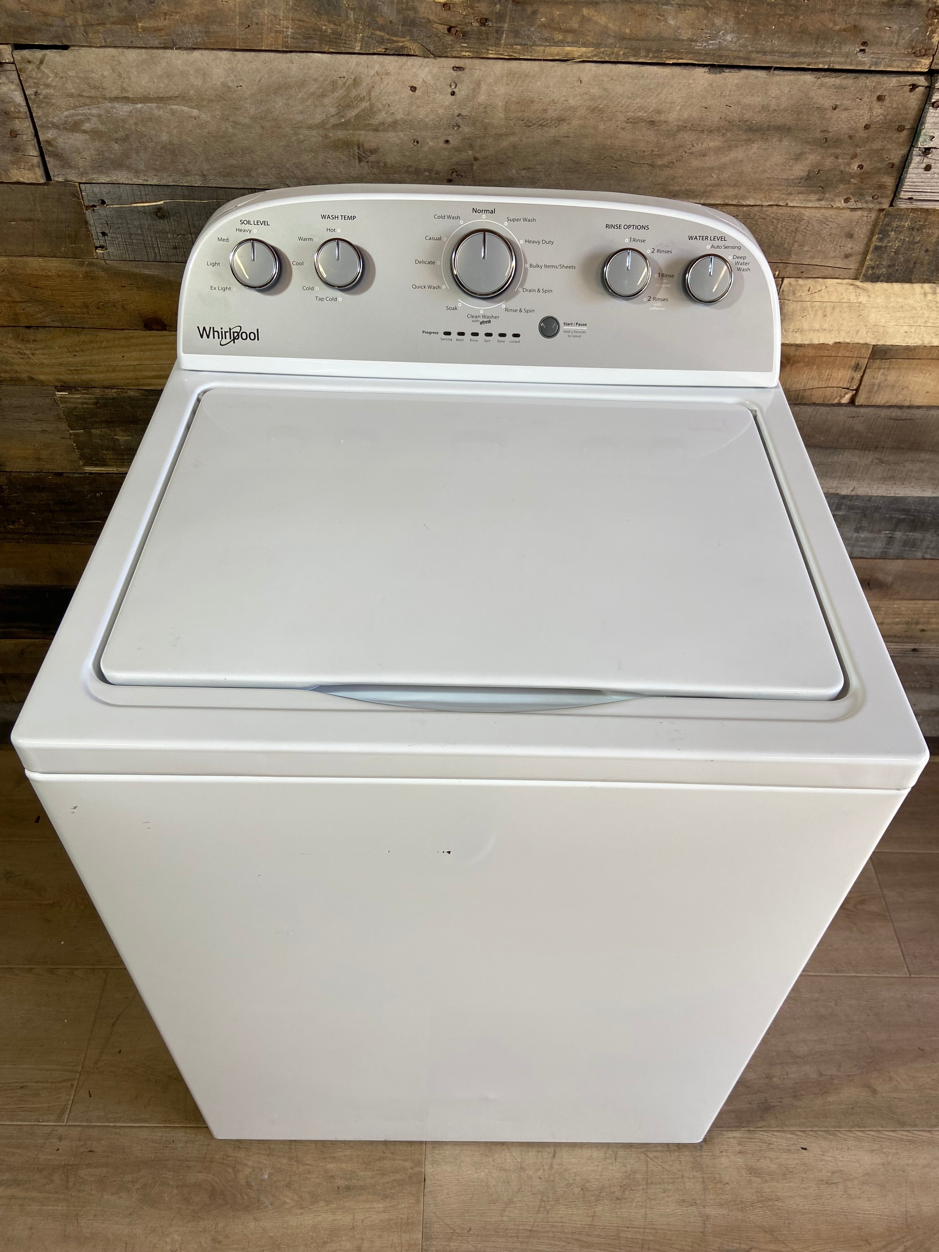 Whirlpool Top Load Grey Face Washer