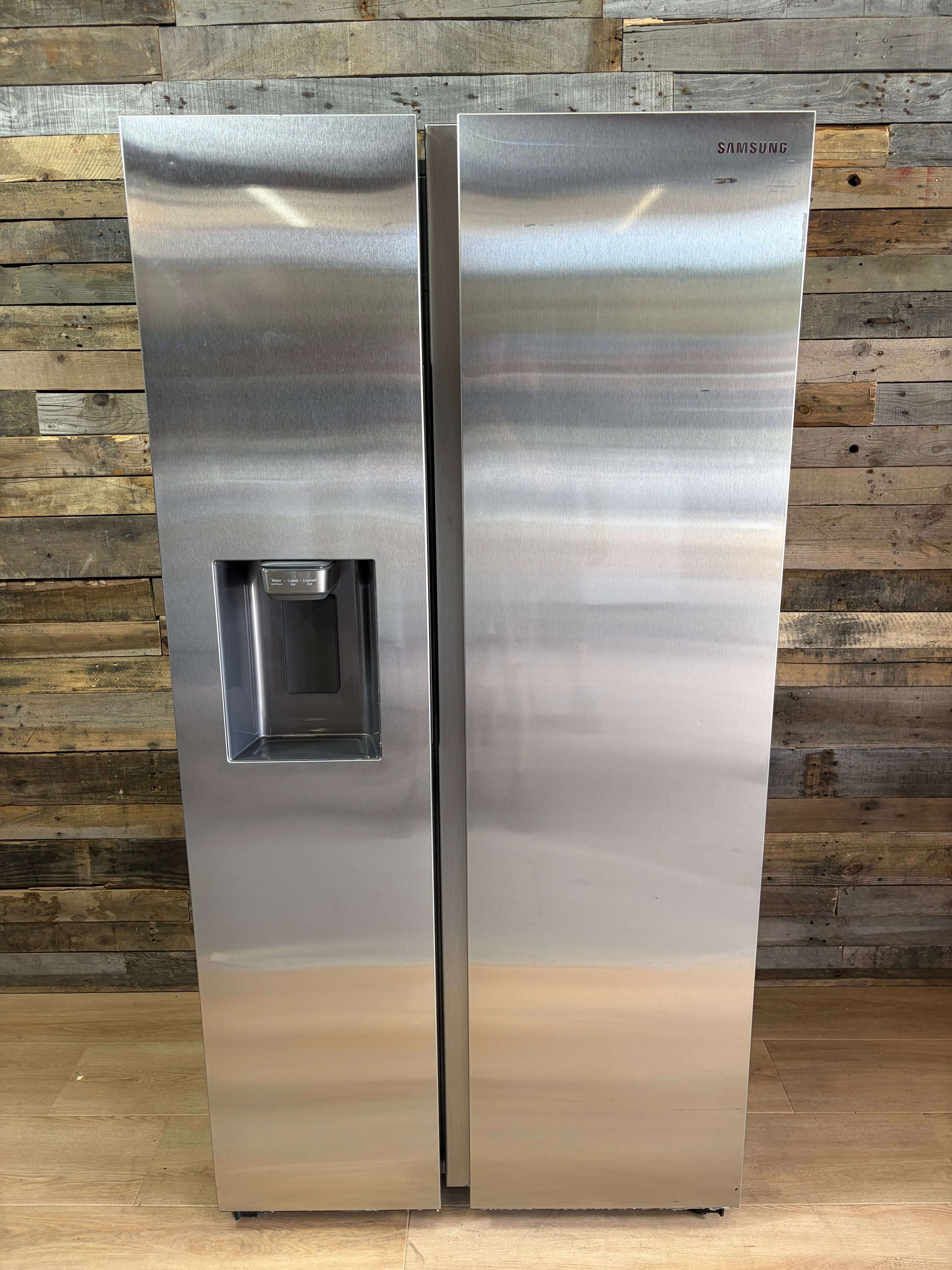Samsung 22-cu. ft. Side-by-Side Counter-Depth Smart Refrigerator with All-Around Cooling