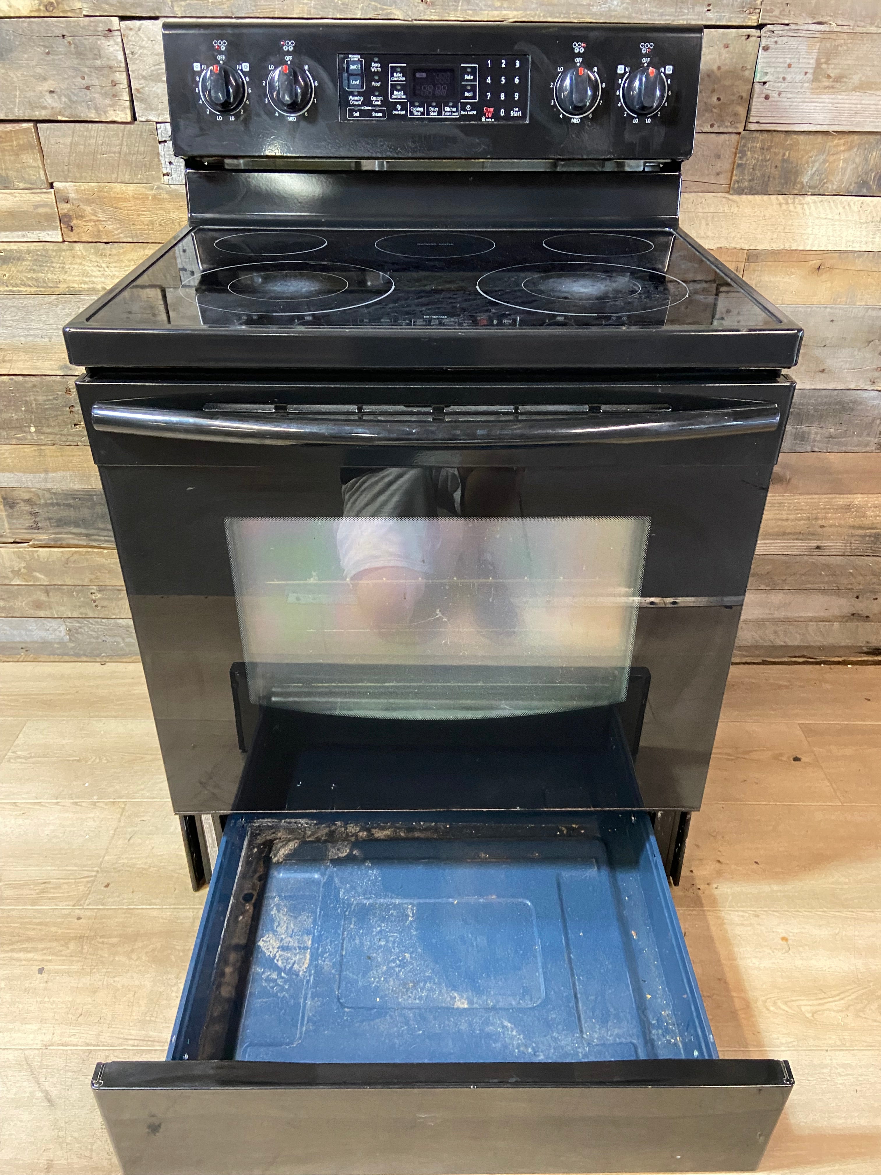 Samsung Black 5 BurnerRange