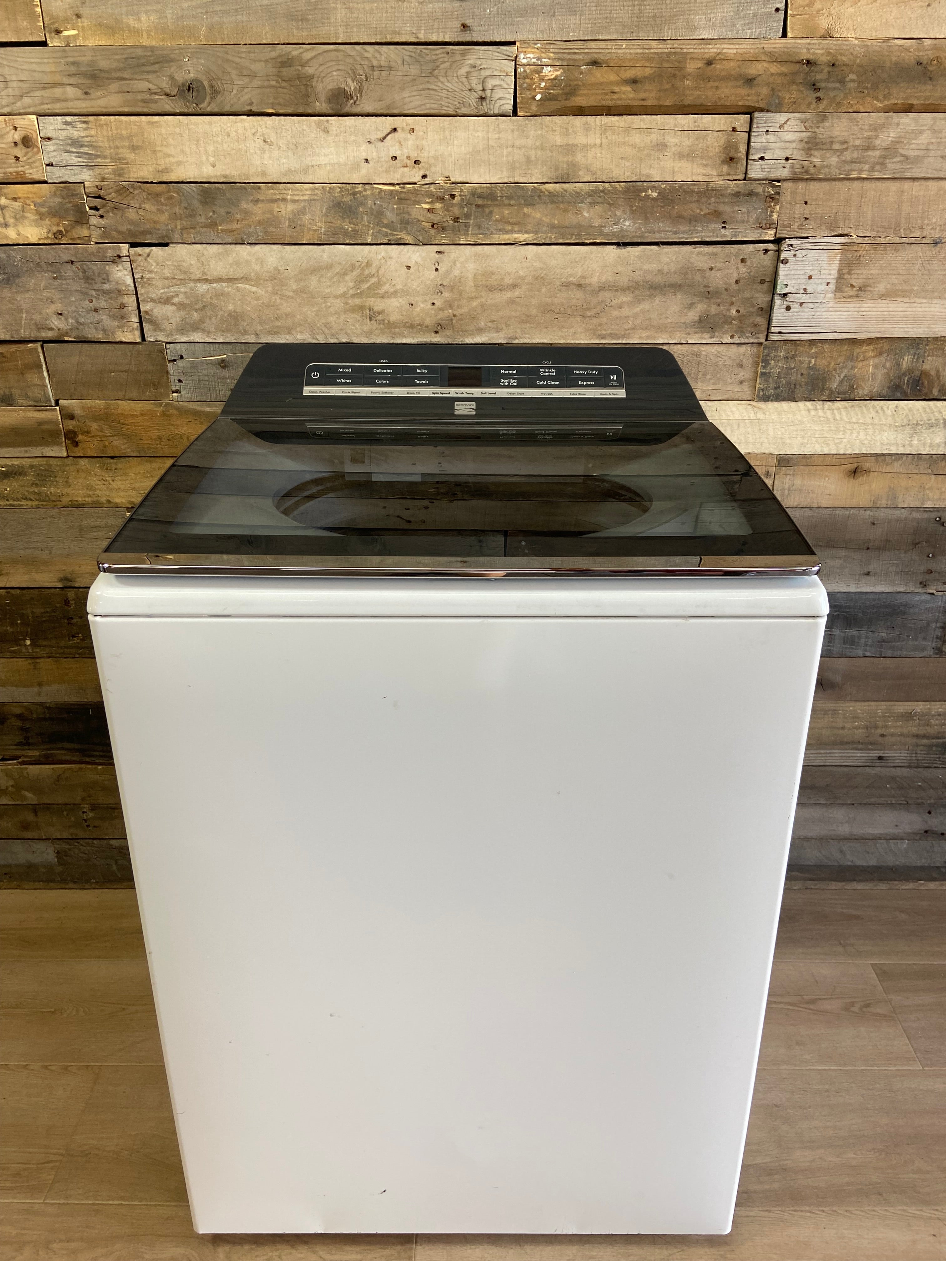 Kenmore Glass Lid Large Capacity Top Load Washer