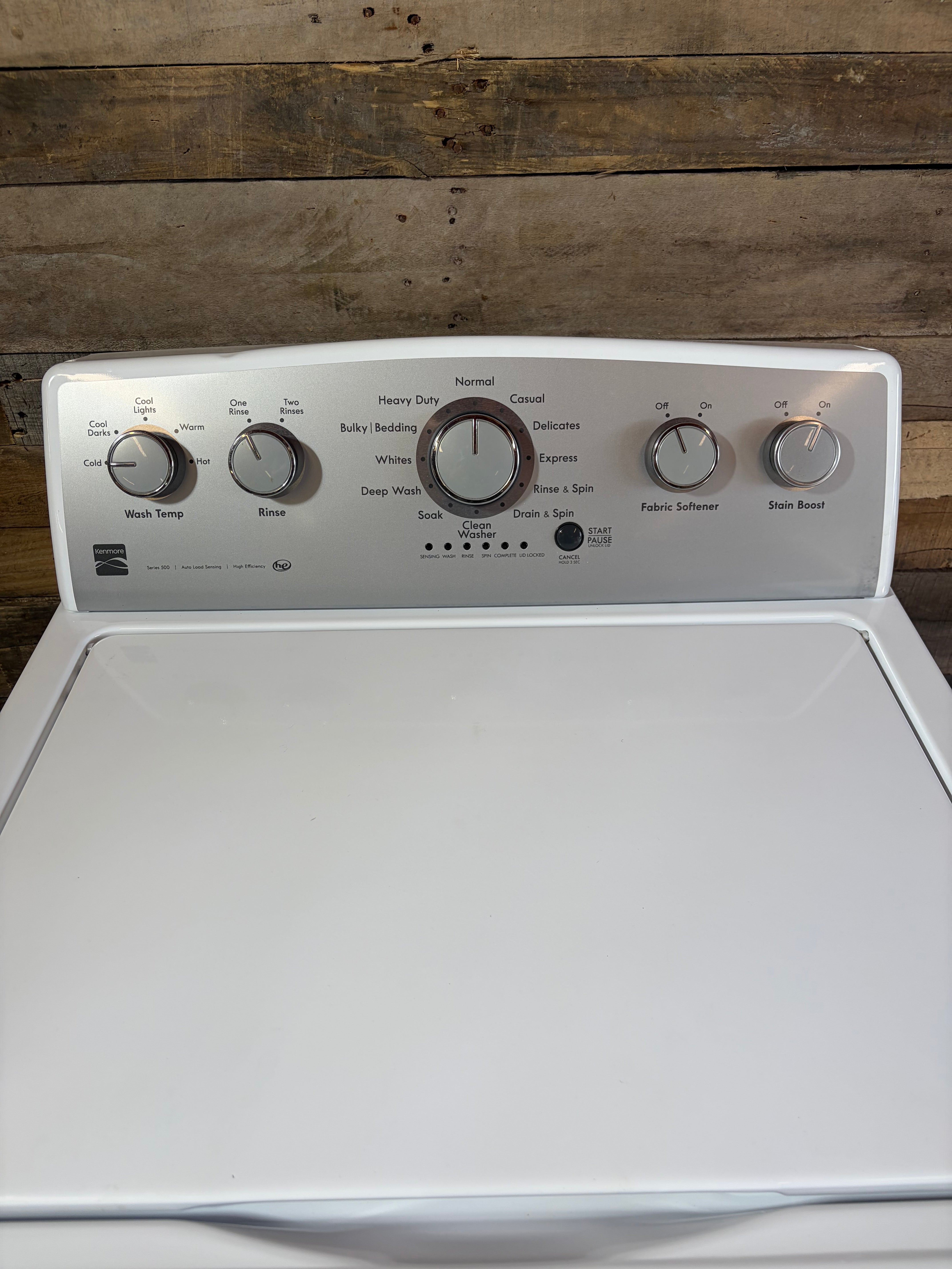 Kenmore Large Capacity Top Load Washer