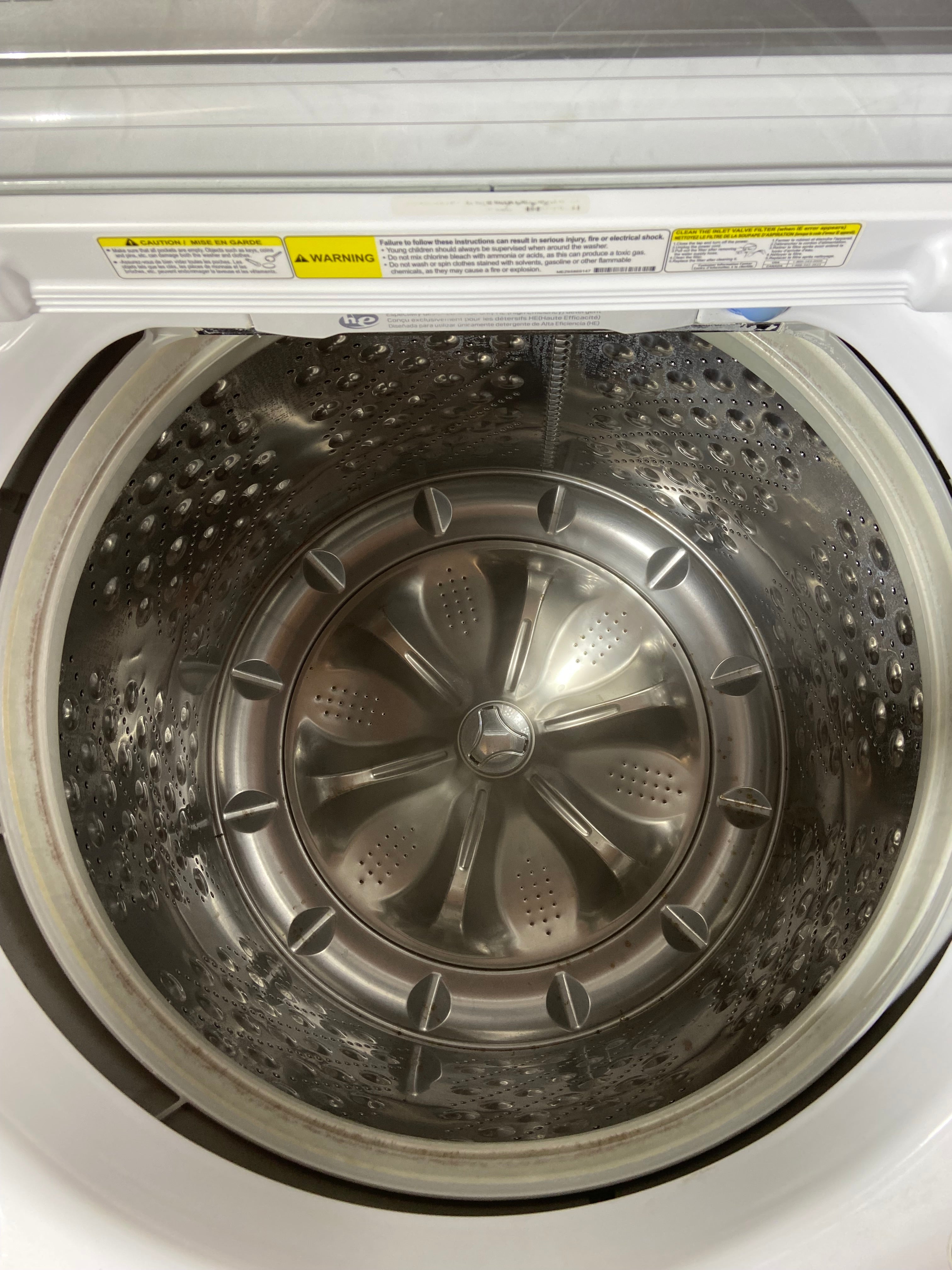 LG Top Load Large Capacity Washer & Dryer Set