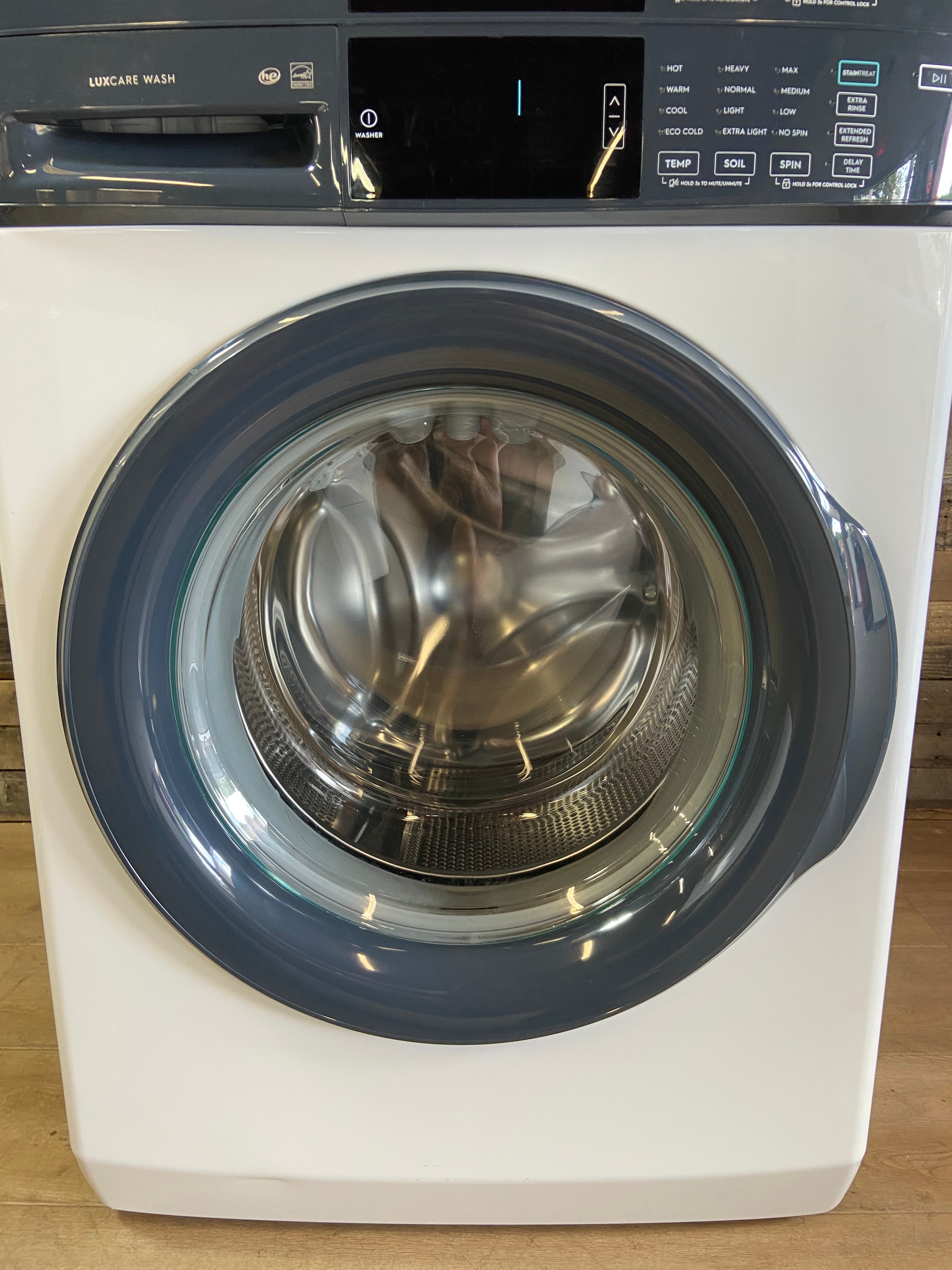 Electrolux Laundry Tower 4.5 Cu. Ft. Washer & 8.0 Cu. Ft. Gas Dryer – White
