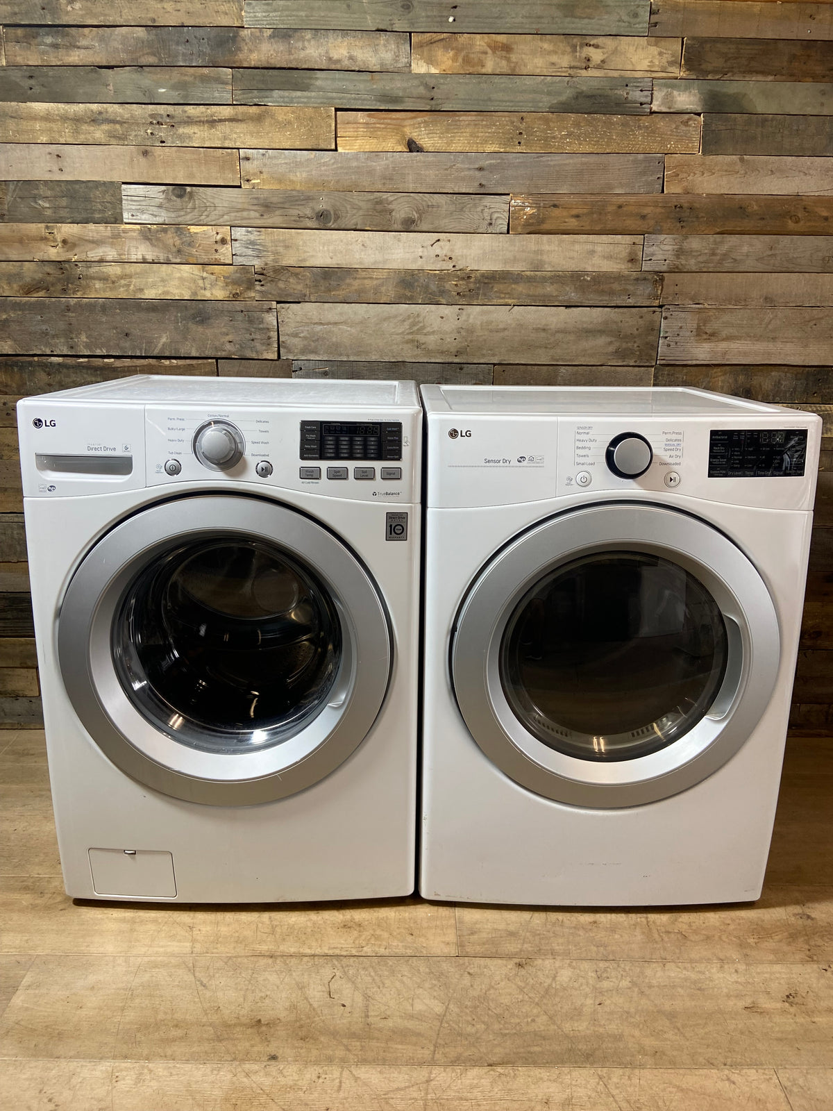 LG Front Load Washer & Dryer Set