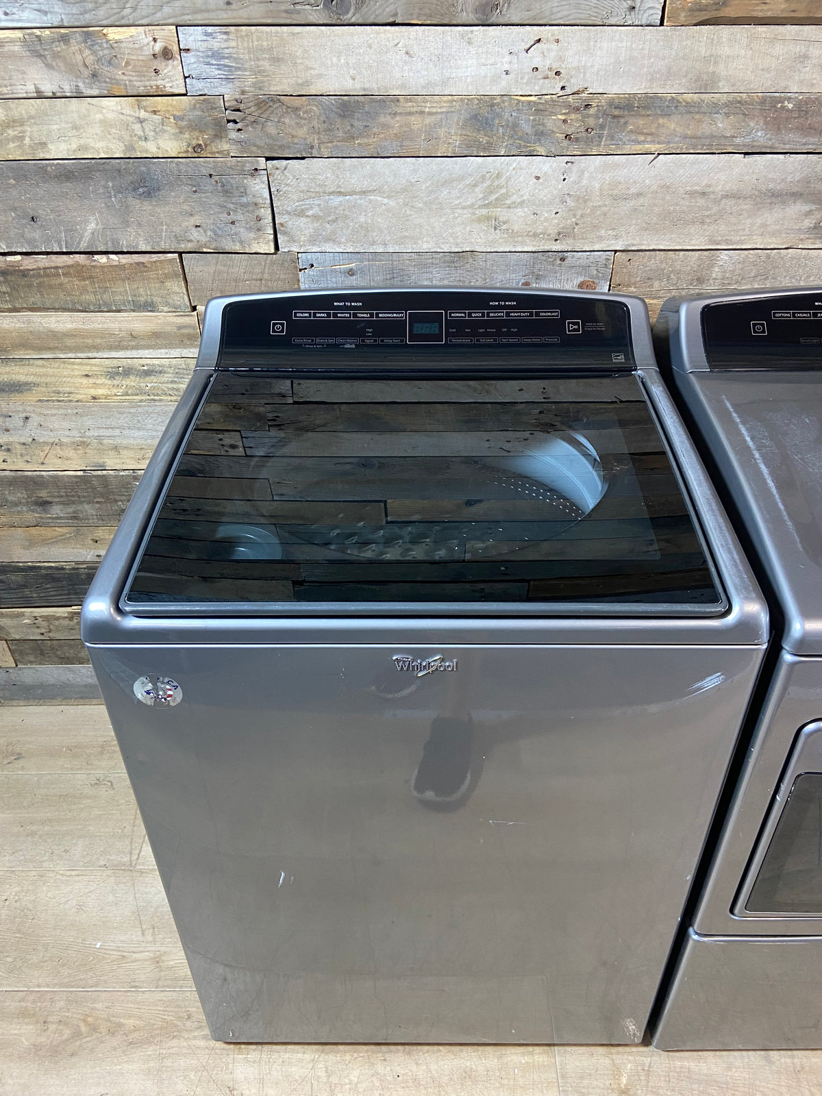 Whirlpool Stainless Steel Large Capacity Washer & Dryer Set