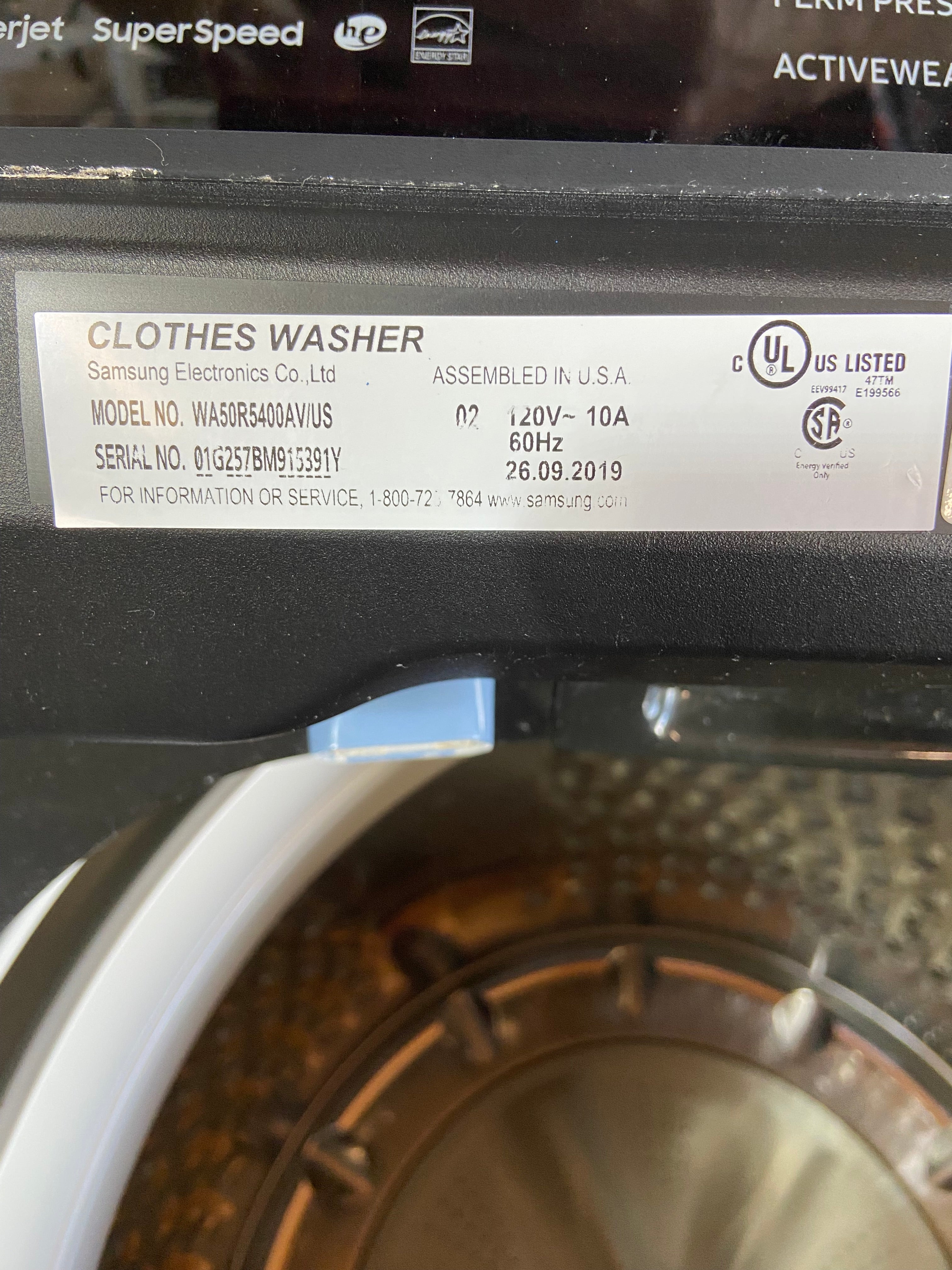 Samsung Black Stainless Washer & Dryer Set