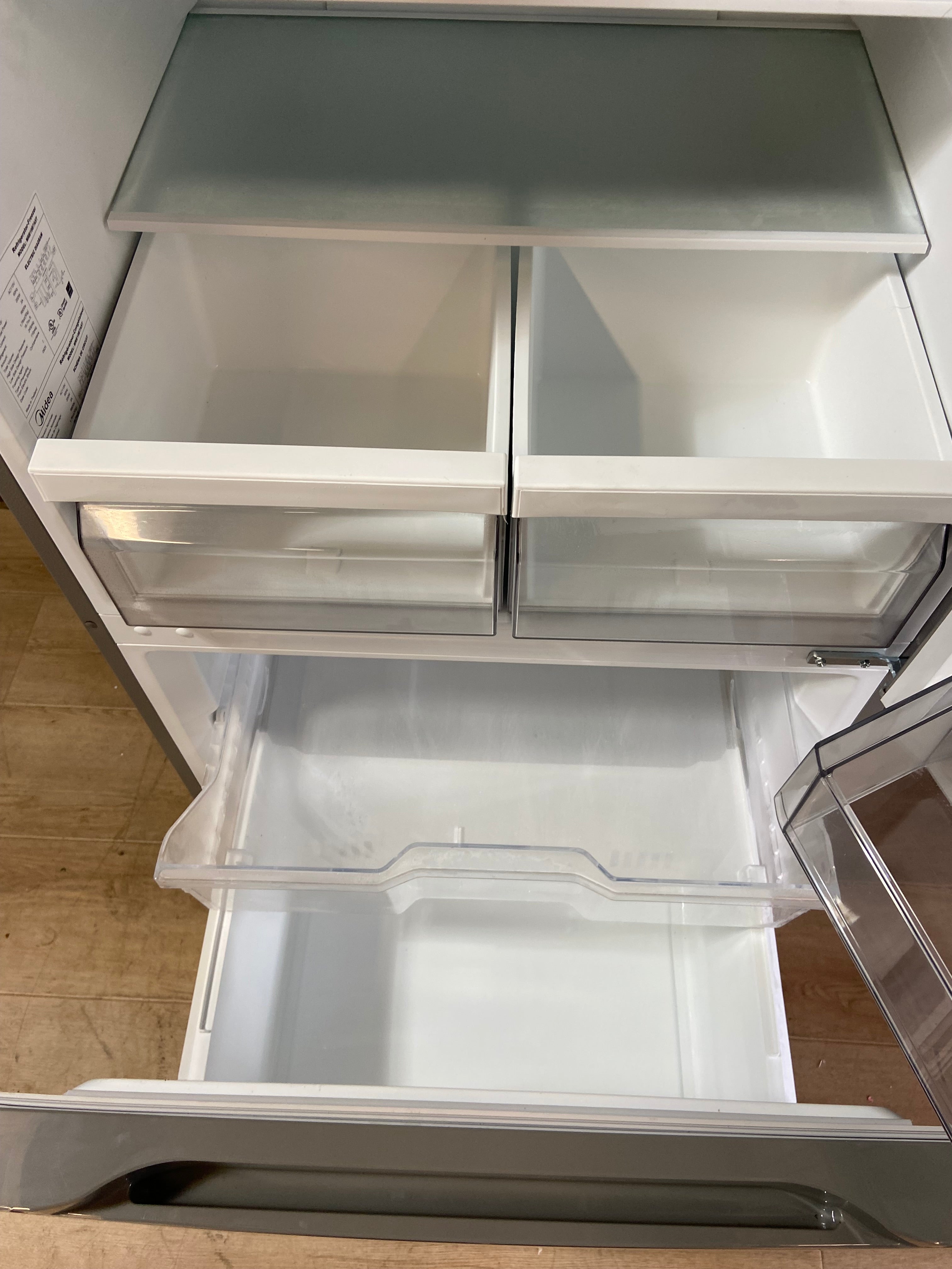 Midea 18.7 Cu. Ft. Top Freezer Refrigerator – Stainless Steel