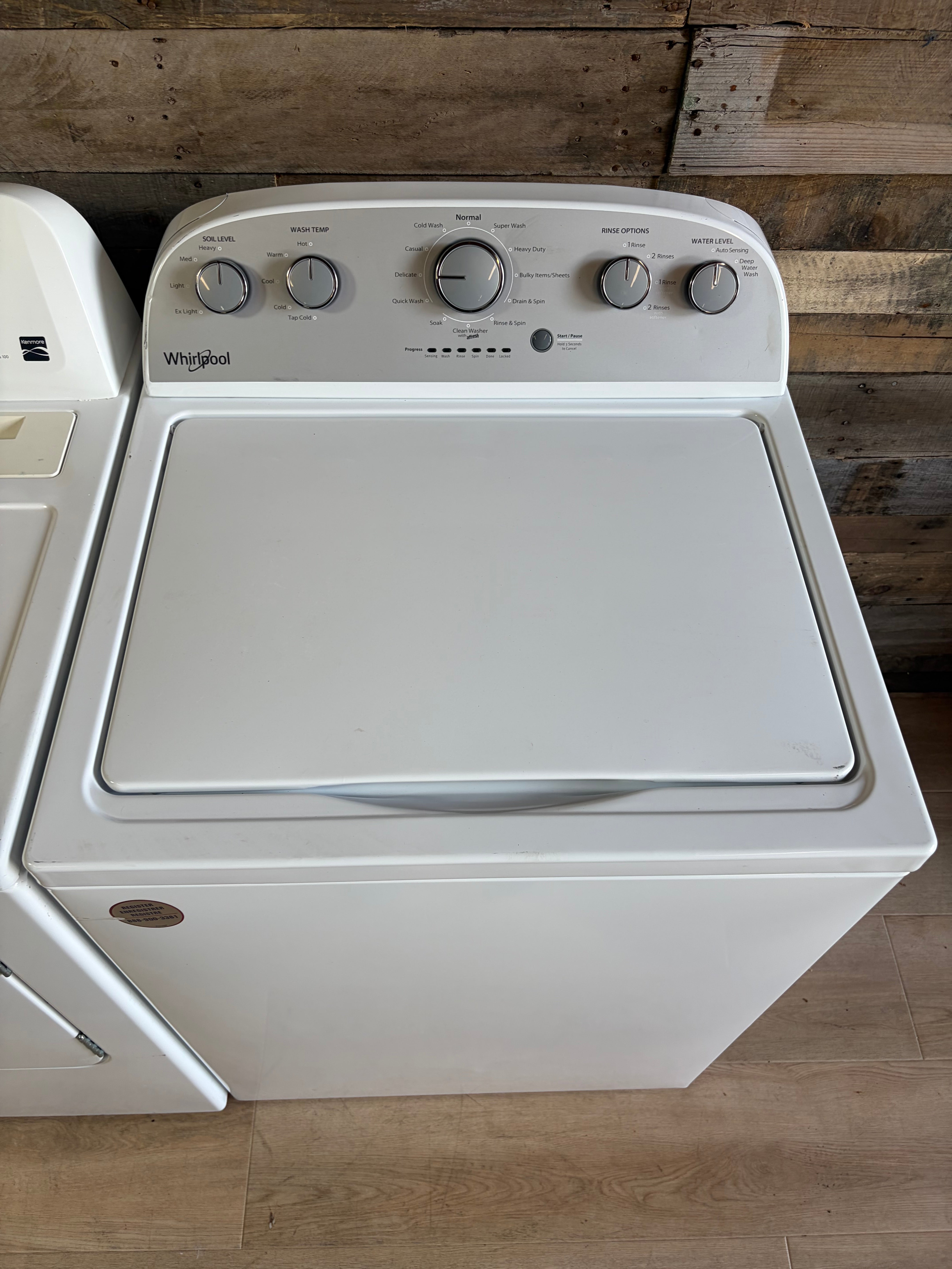 Whirlpool/Kenmore Top Load Set